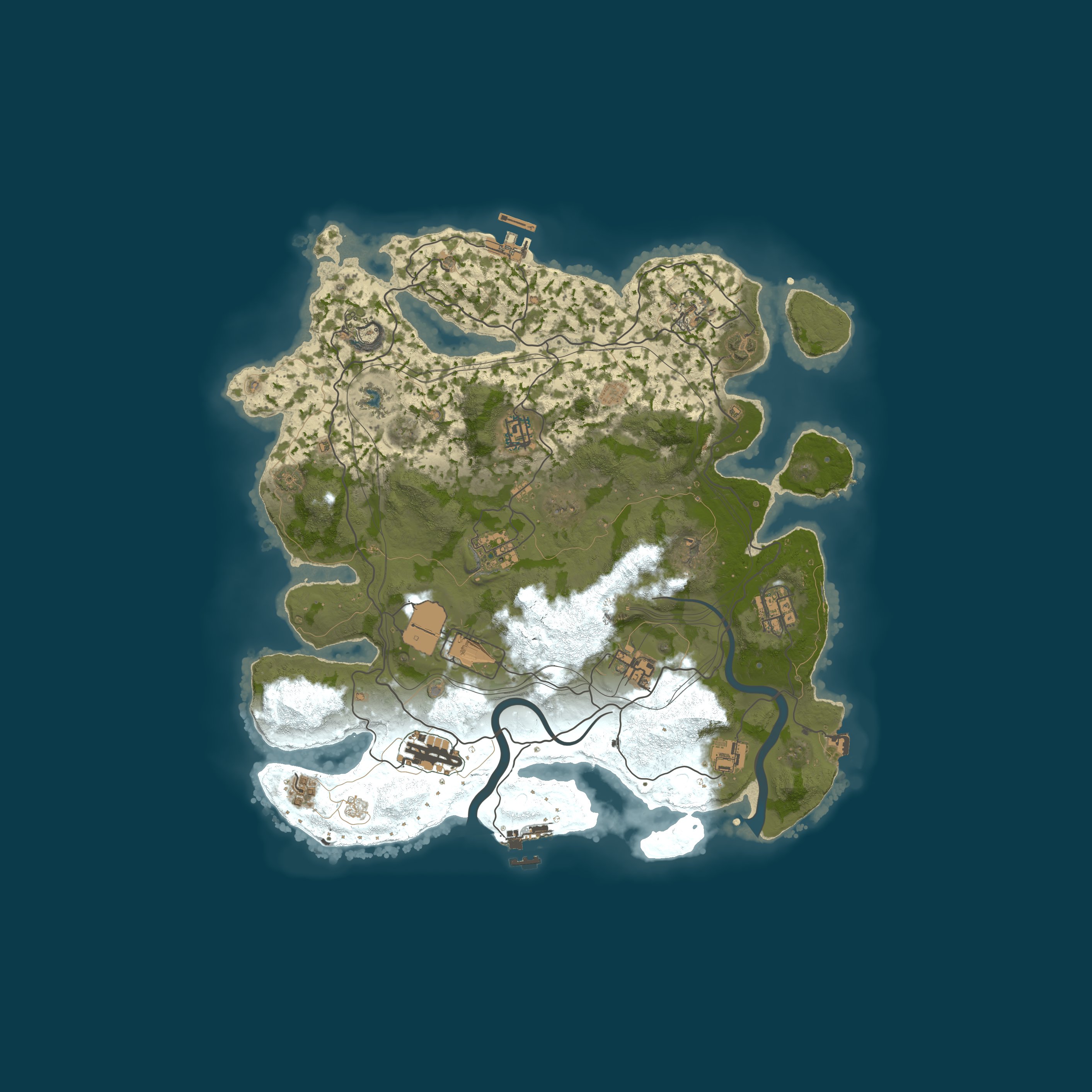 Rust map 3650/1337