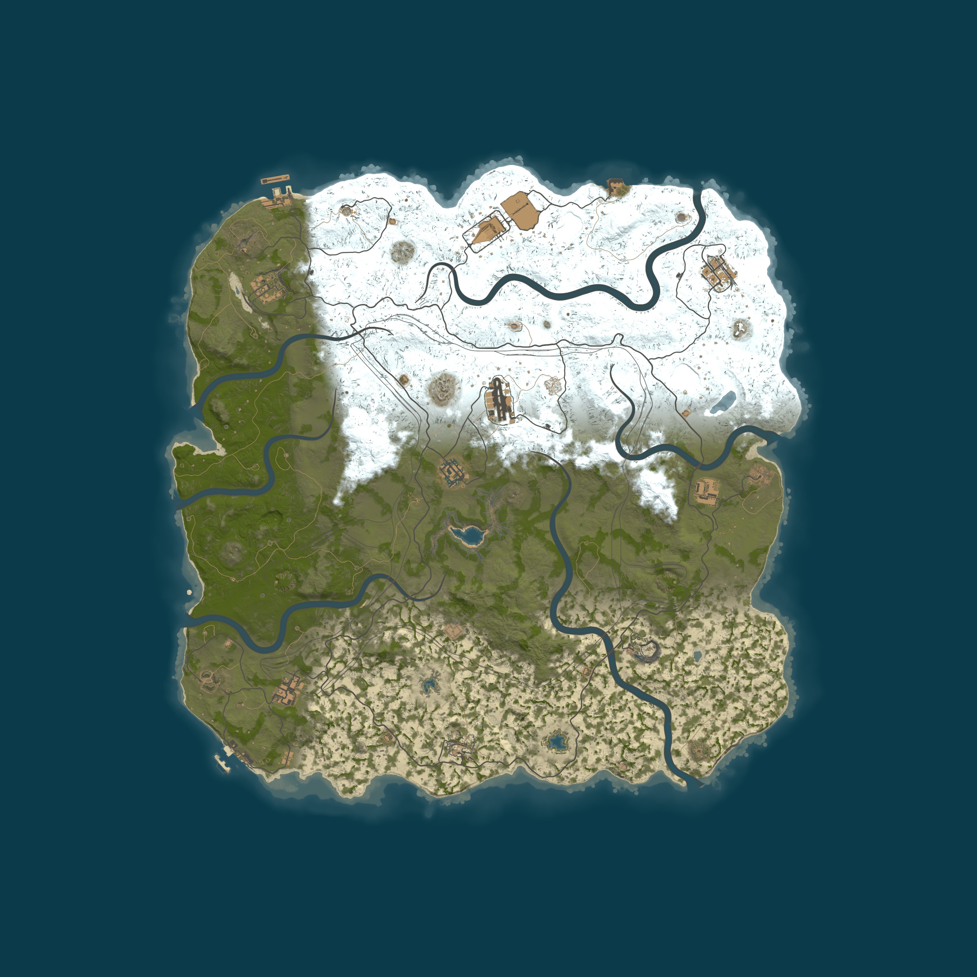 Rust map 4750/1337
