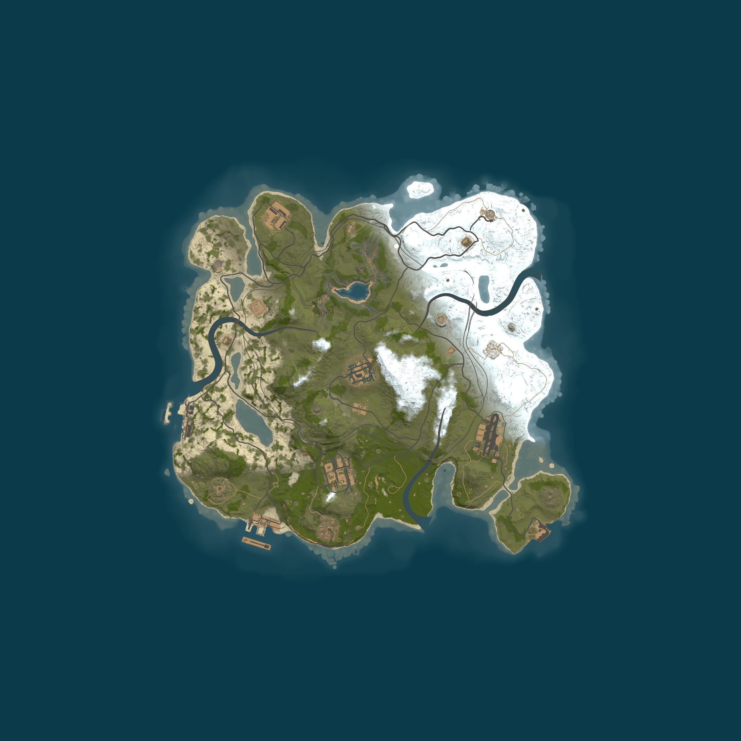 Rust map 3000/25070