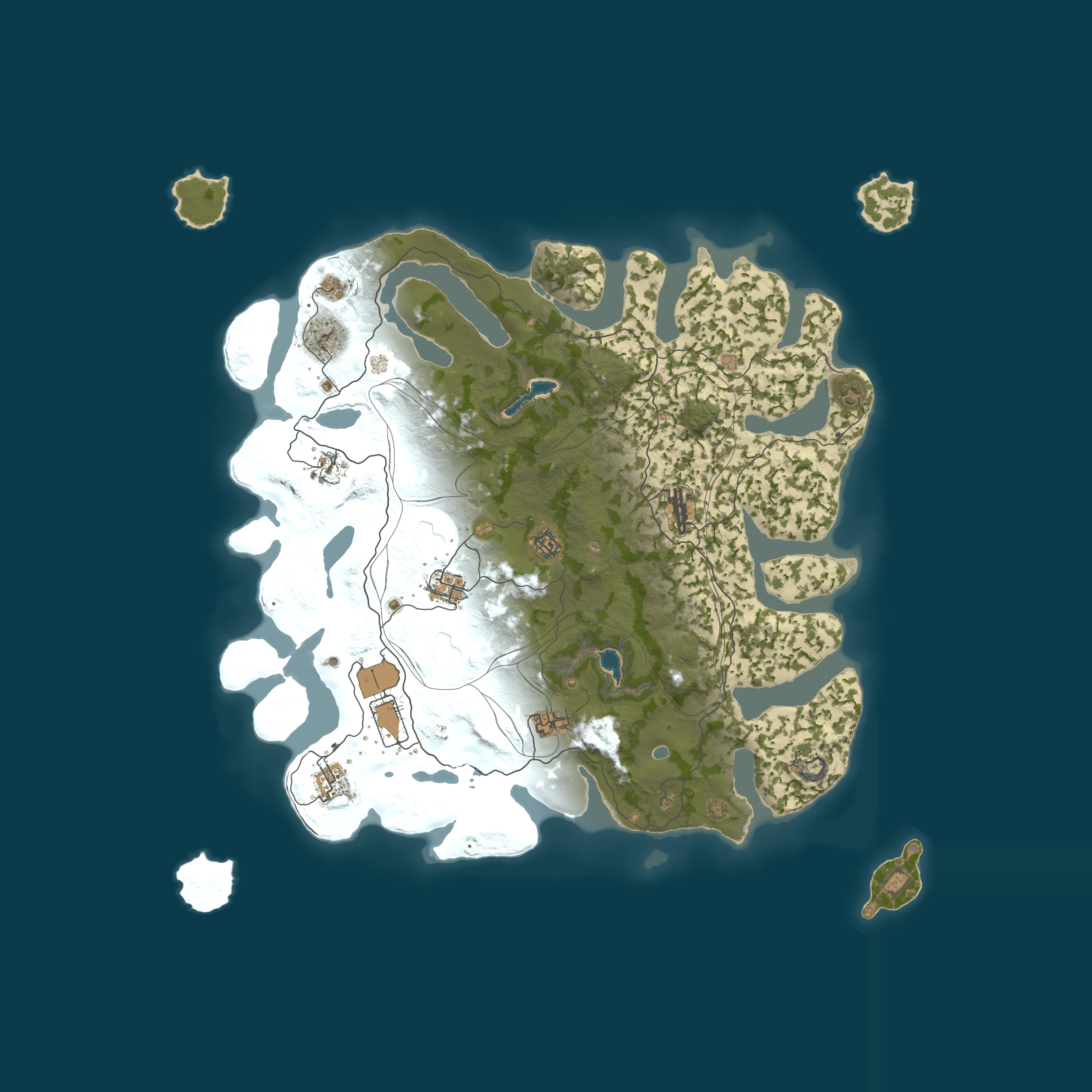 Карта сервера