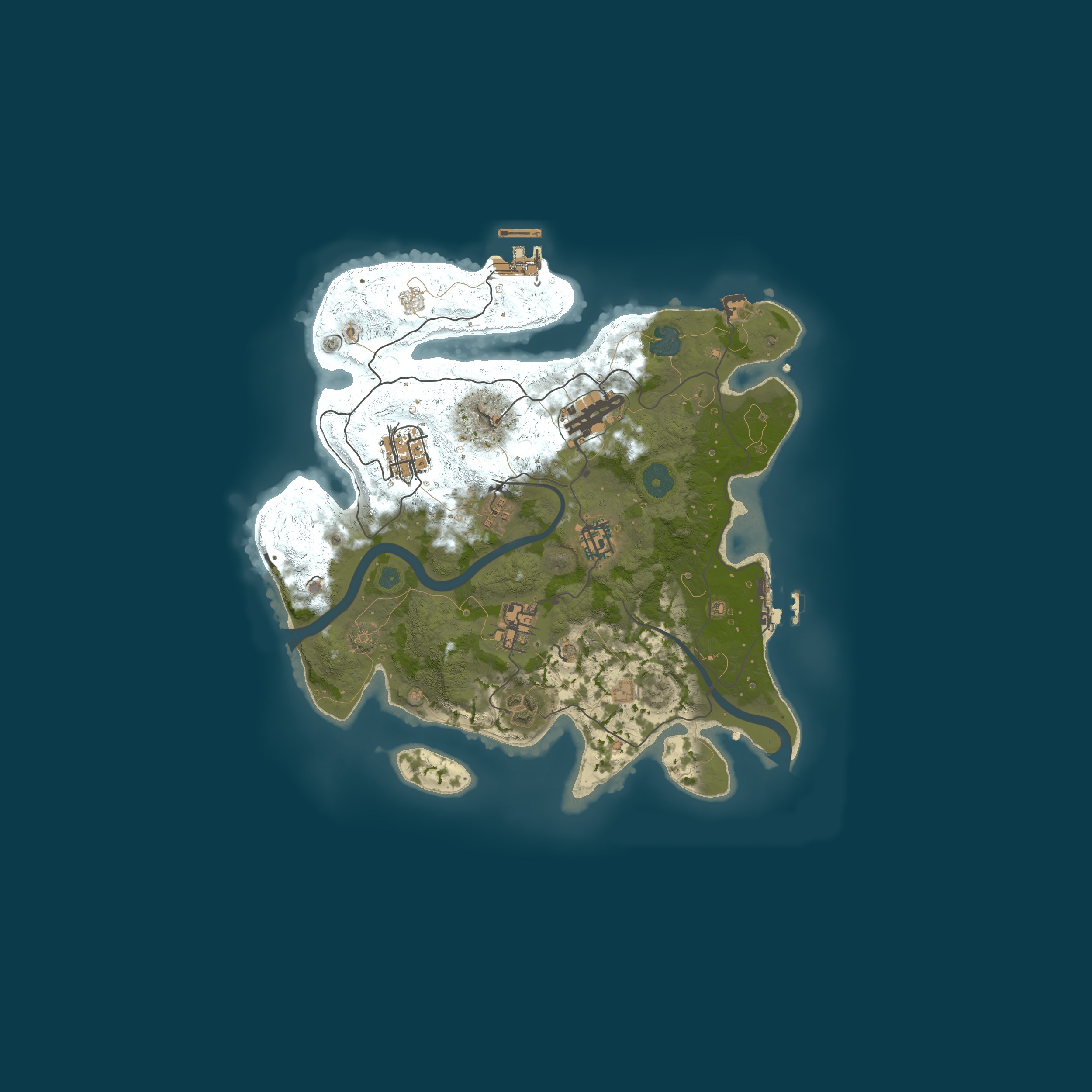 Map for RUSTOMANIA x2 АНТИЧИТ | СКИНЫ | A4TECH | WIPE 05.03