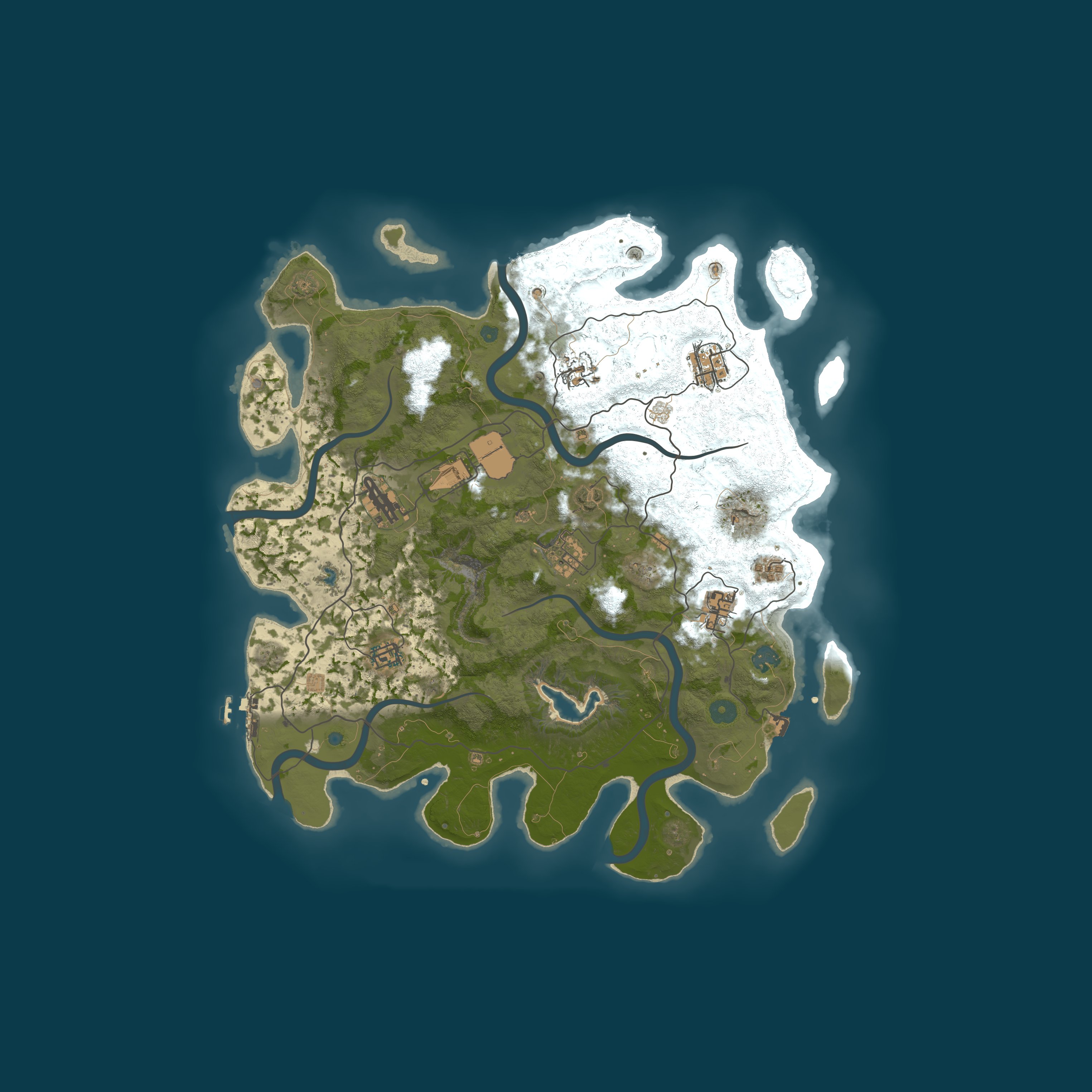 Map for URAL RUST | КЛАССИКА  | CLASSIC |