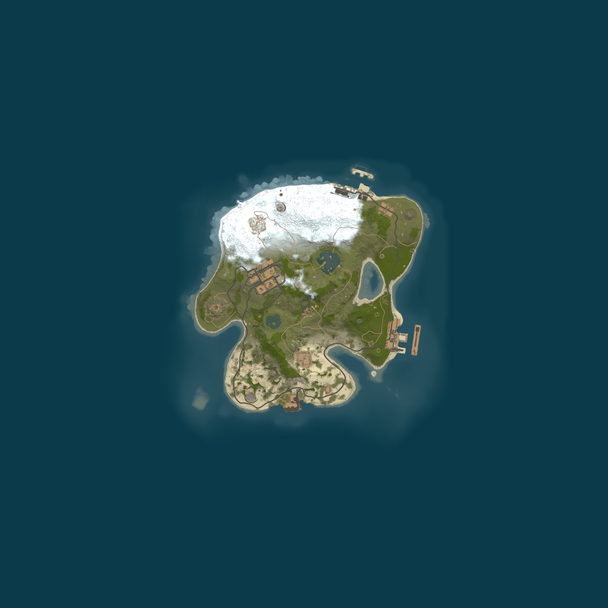 Map for FRONTER-RUST X2