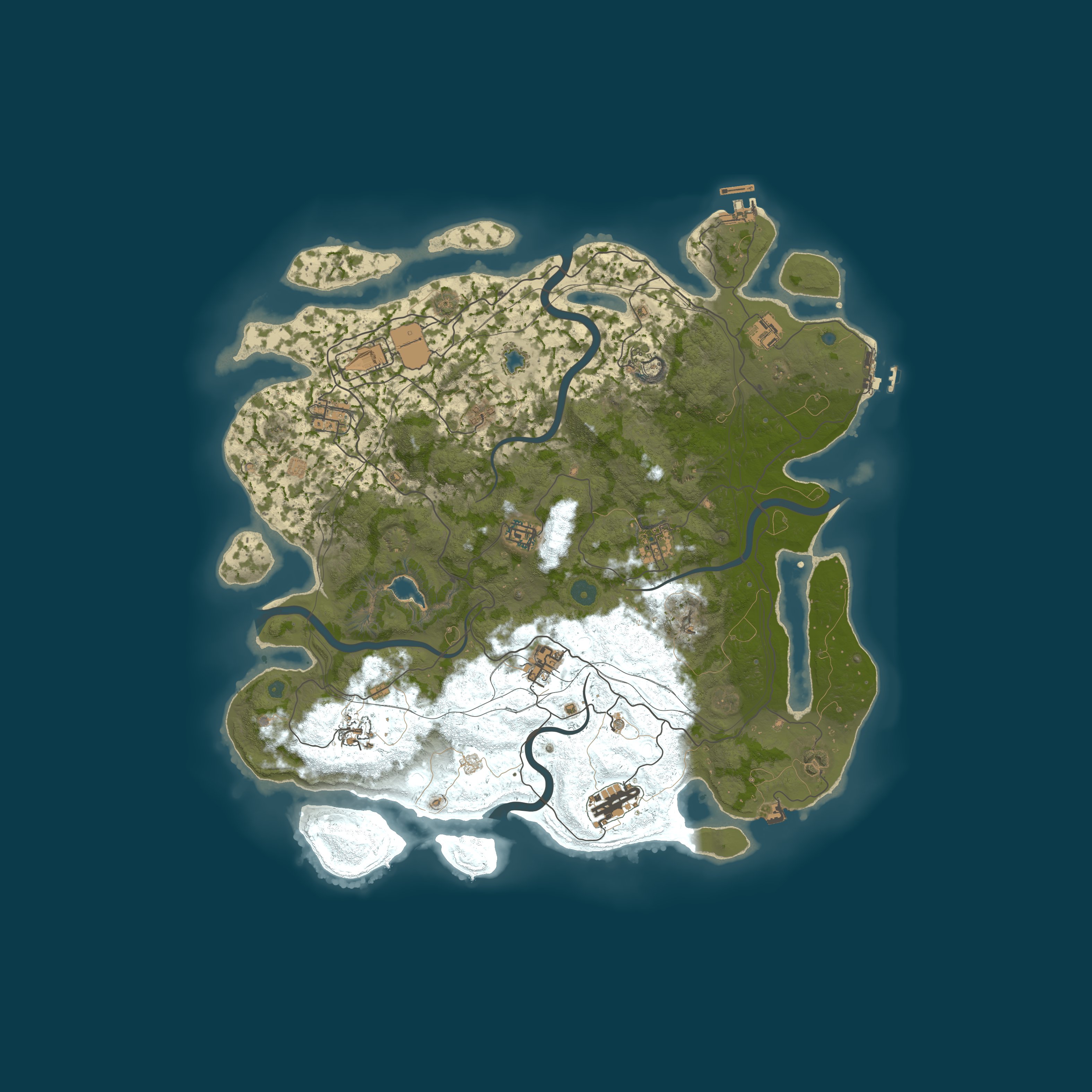 Map for Bustabar NA PvP - No Wipe - Raid Protection