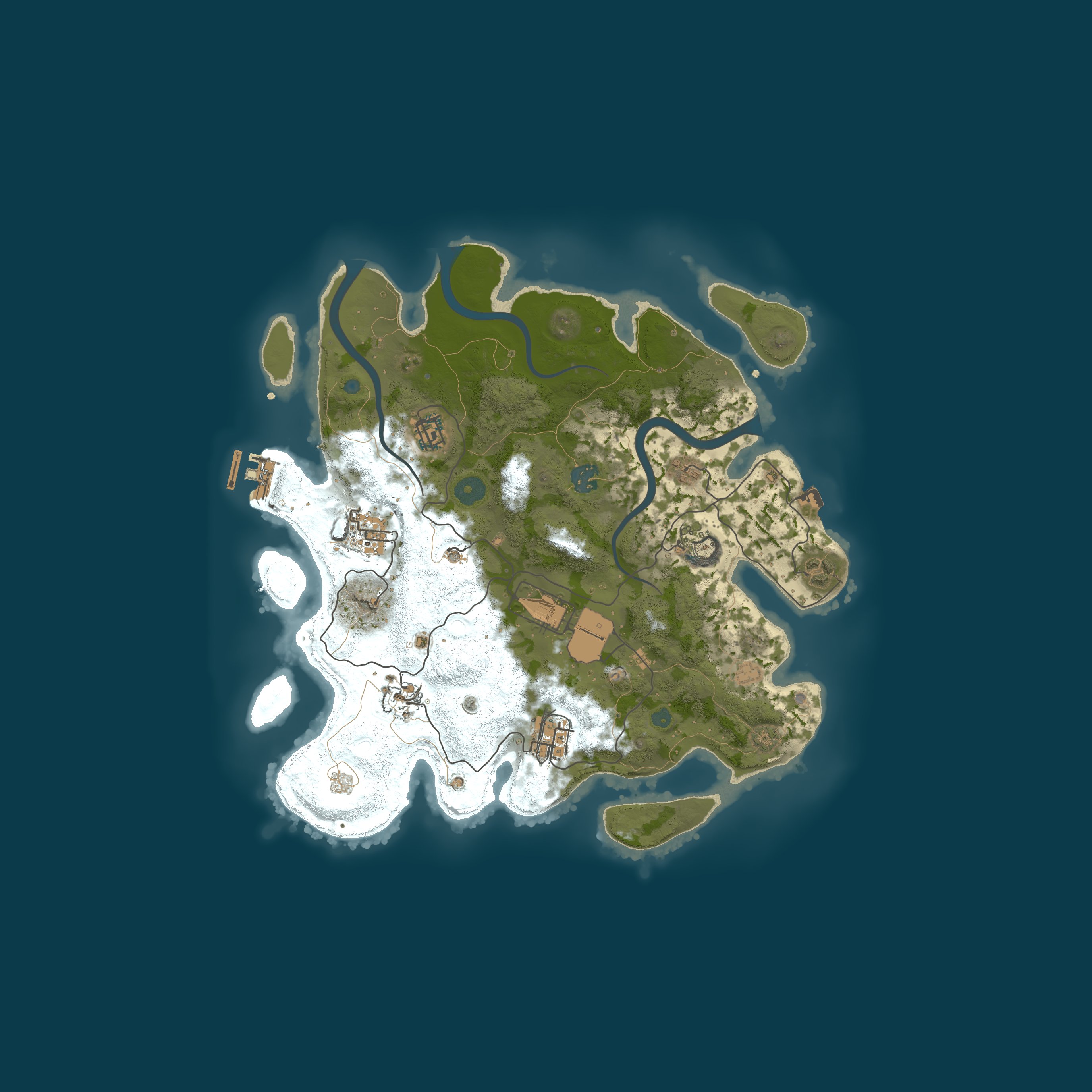 Map for My Untitled Rust Server