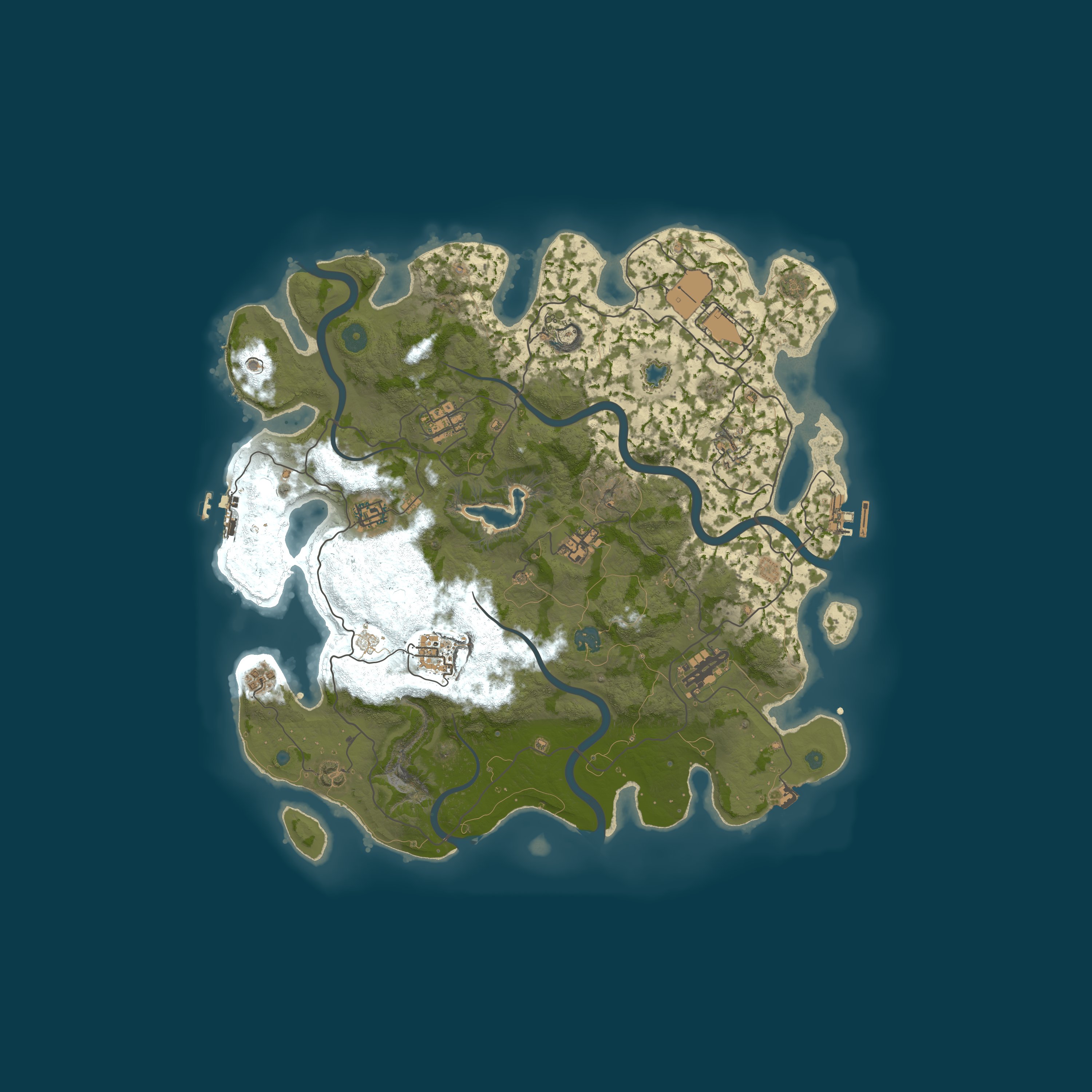 Map for Классика Раста#1 |Для Новичков|23.03