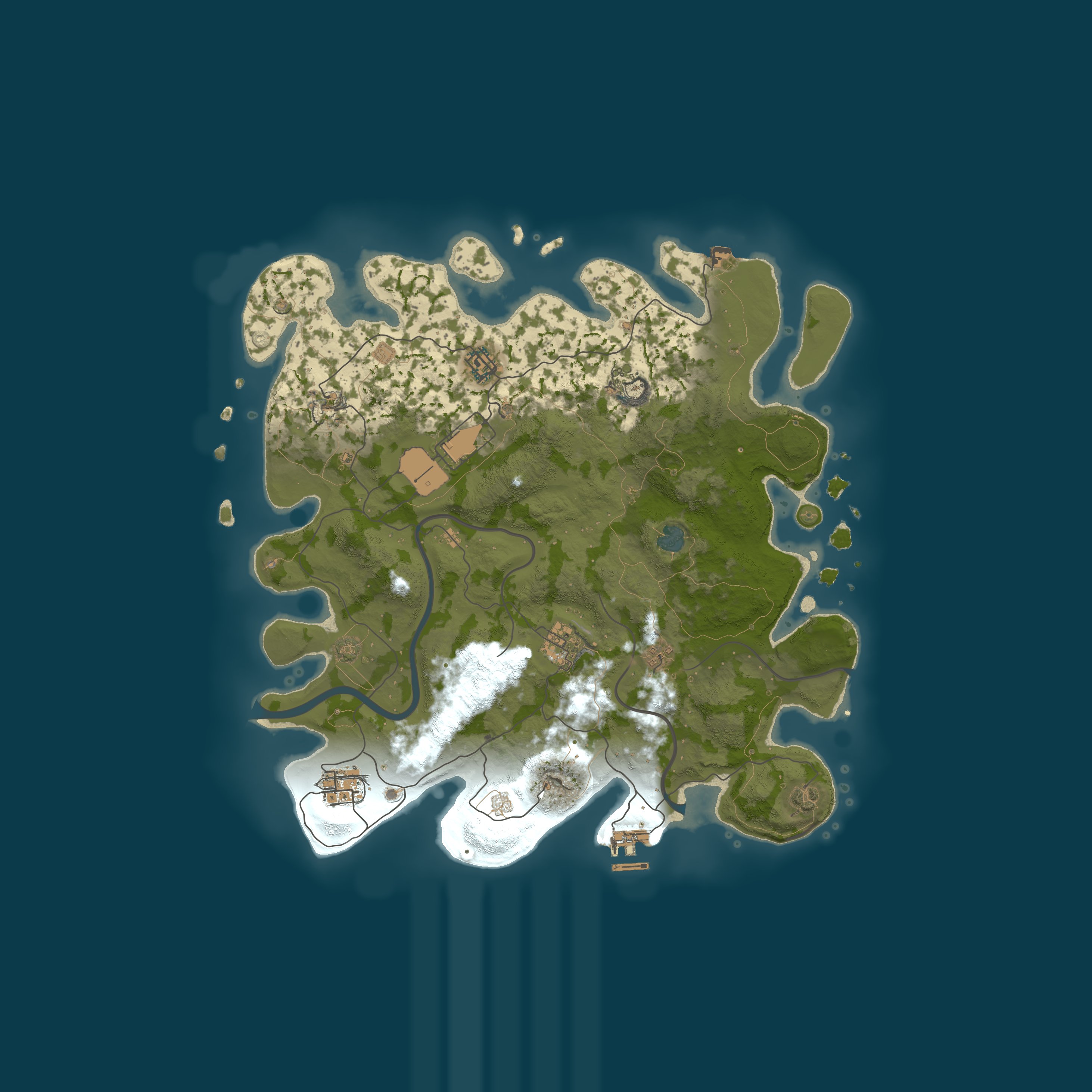 Map for [Westcoast] 10x PVE - XP-Raidbase-Convoy-VQ and more!