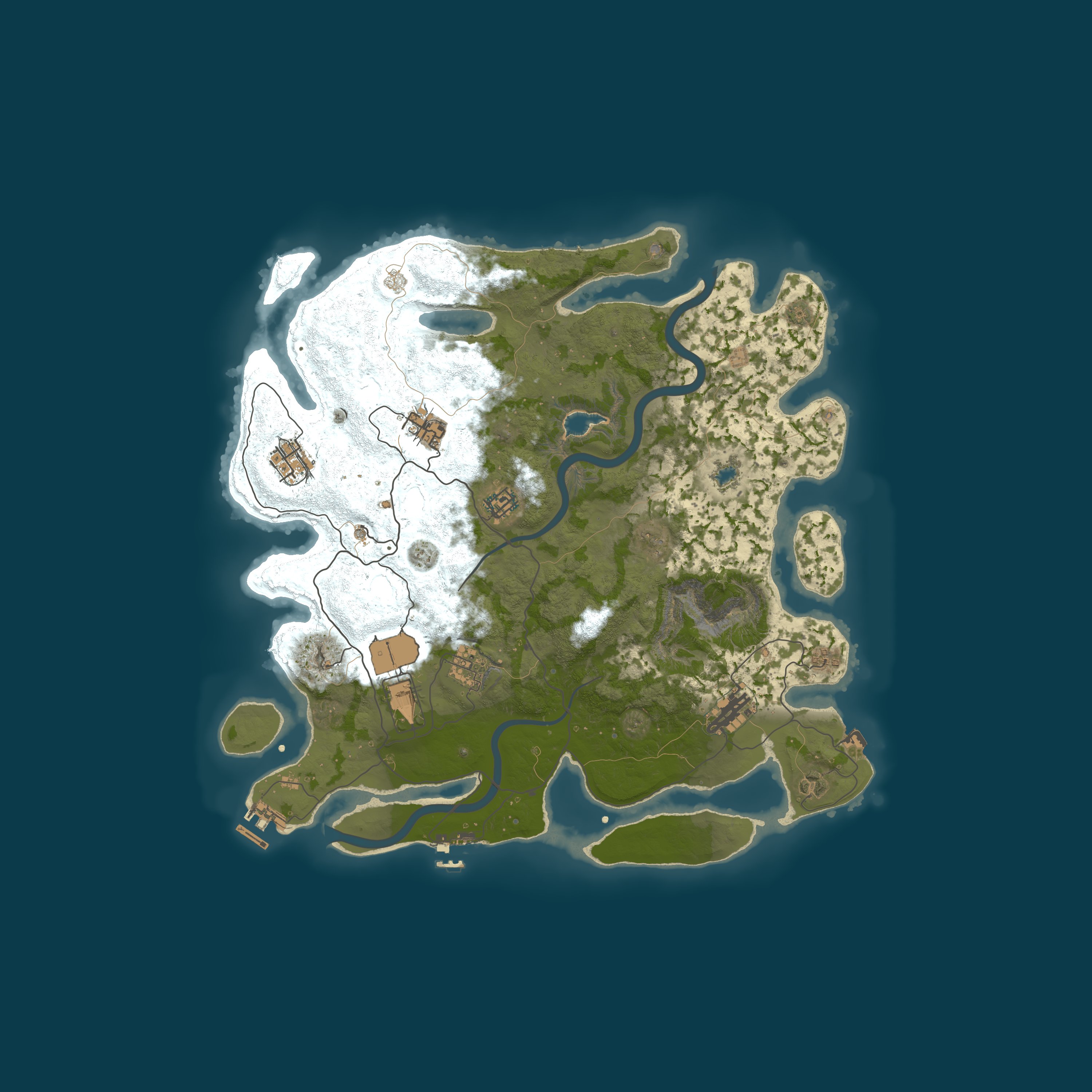 Map for Rusty AK x1000 |NoBP|TP|CLANS|SHOP|KIT|FUN| 1000x 100x 10x x10 