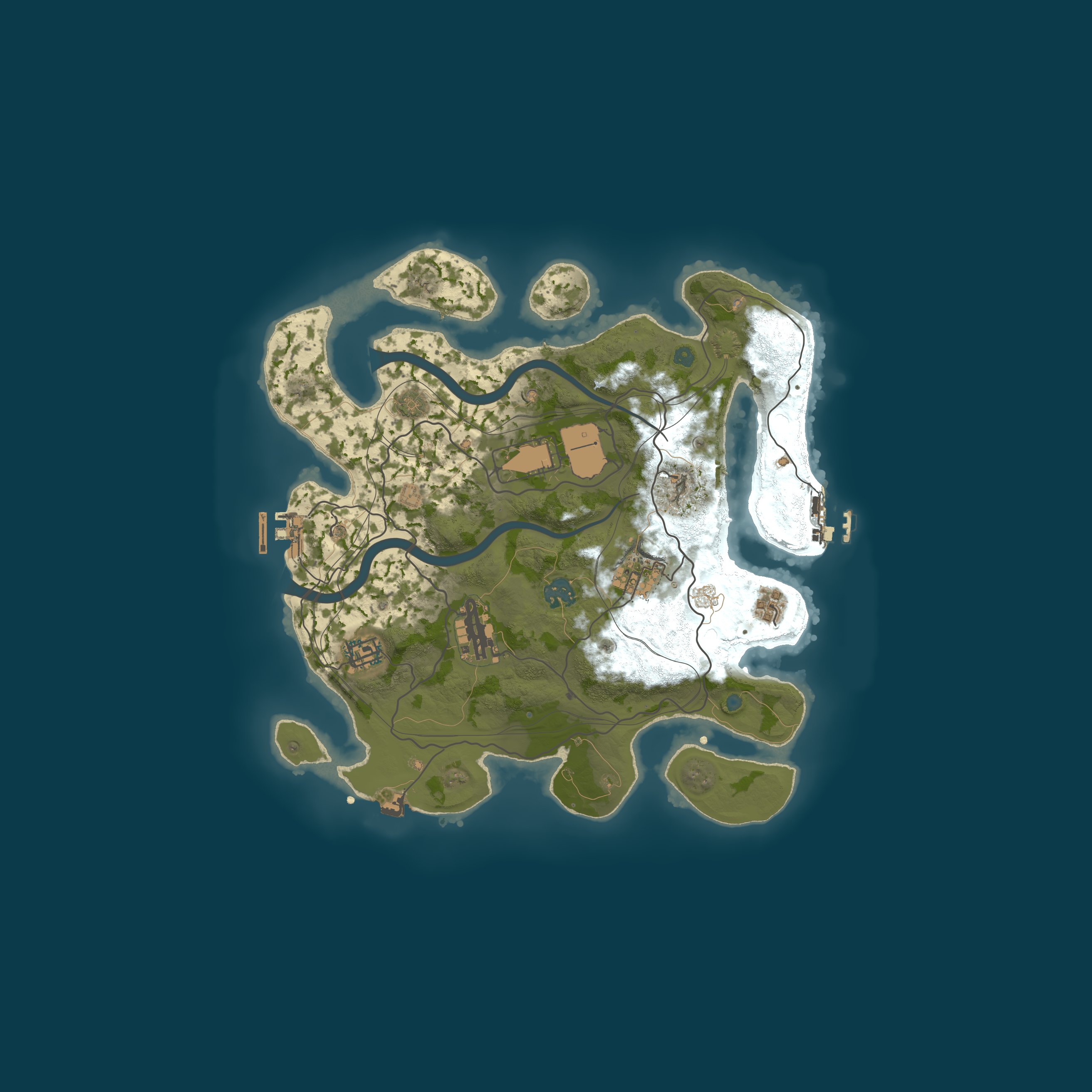 Карта сервера