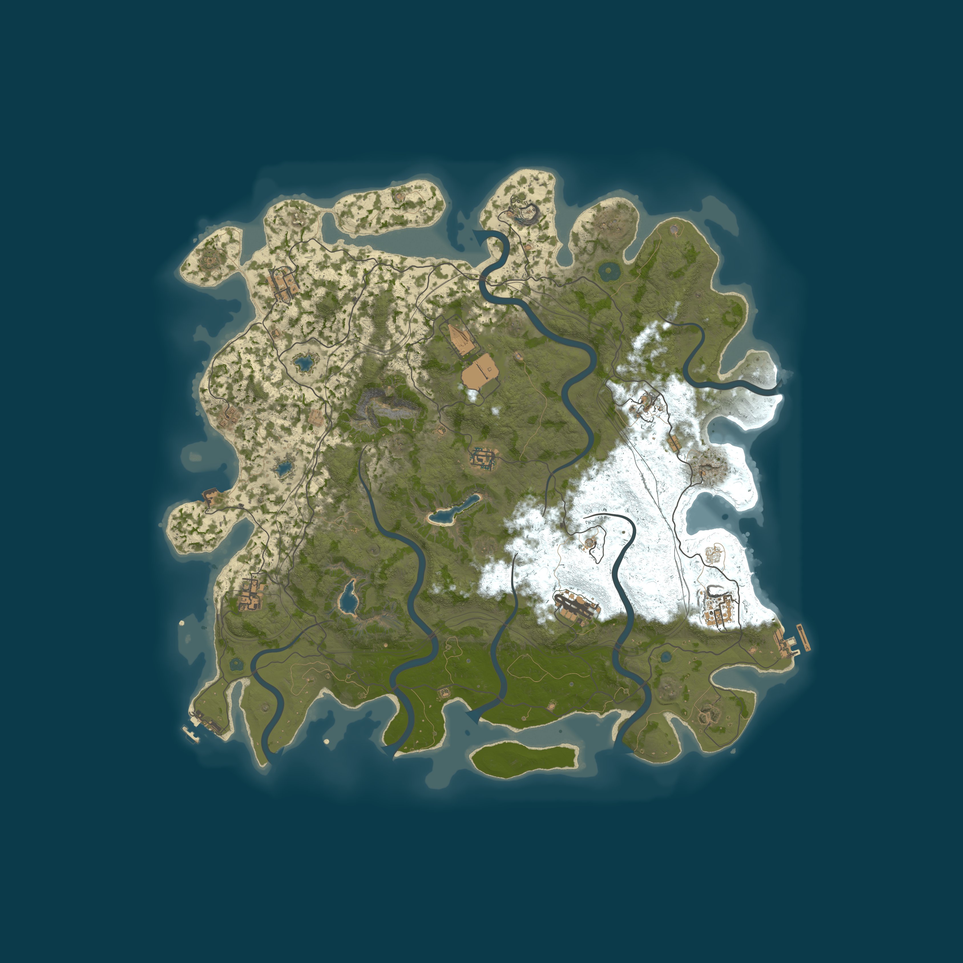 Map for (6/4) Indy 5x Monthly | Mini Spawns | No Turret Limit