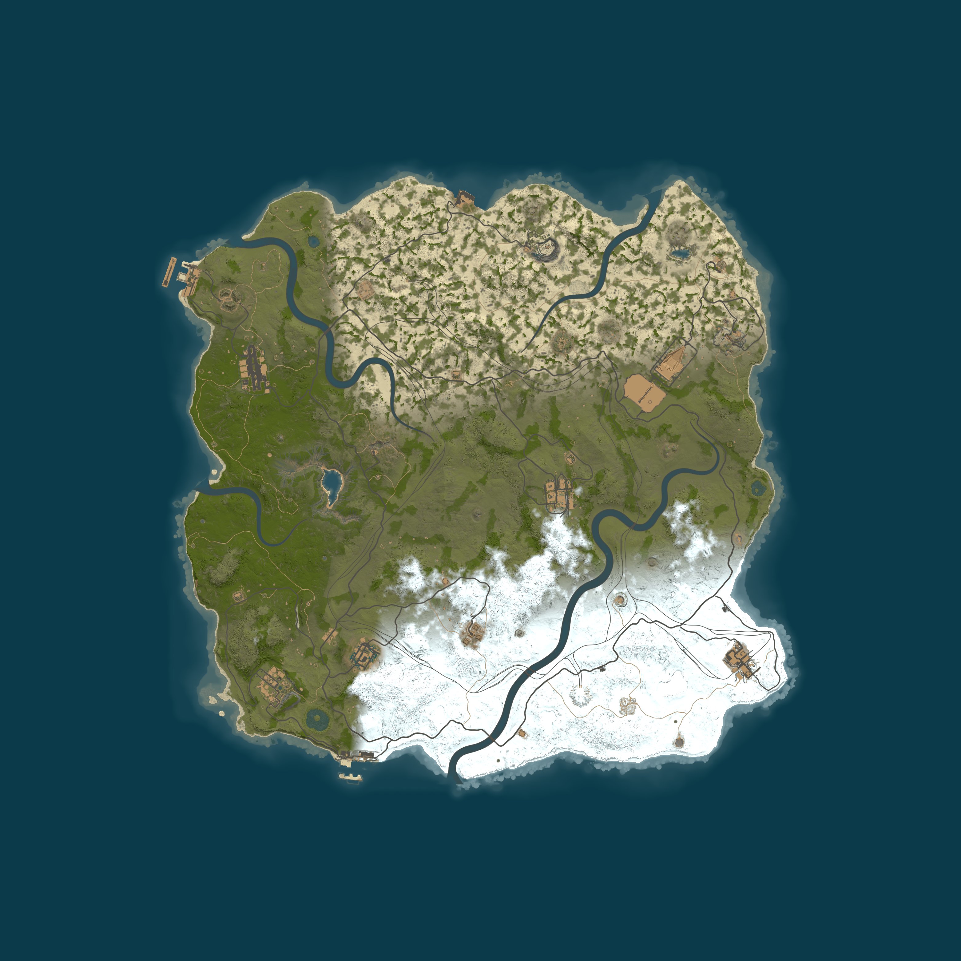 Rust map 4250/1337