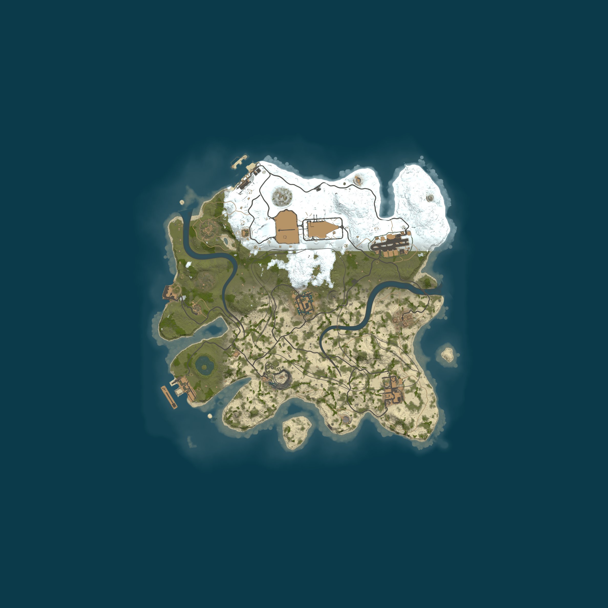 Карта сервера