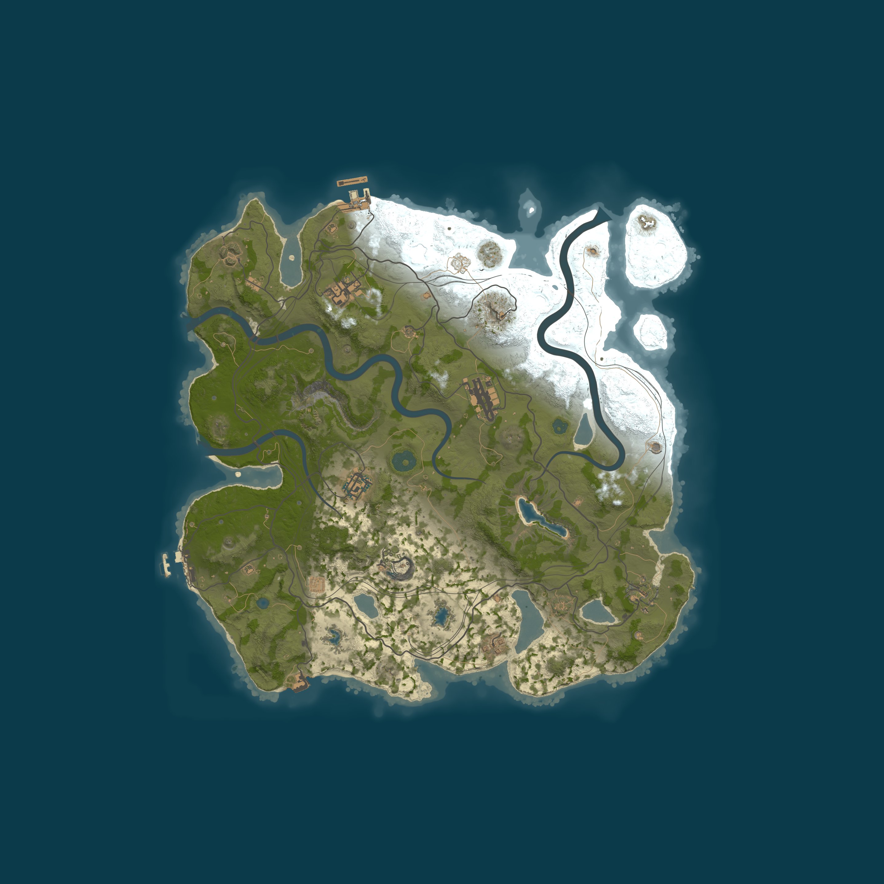 Карта сервера