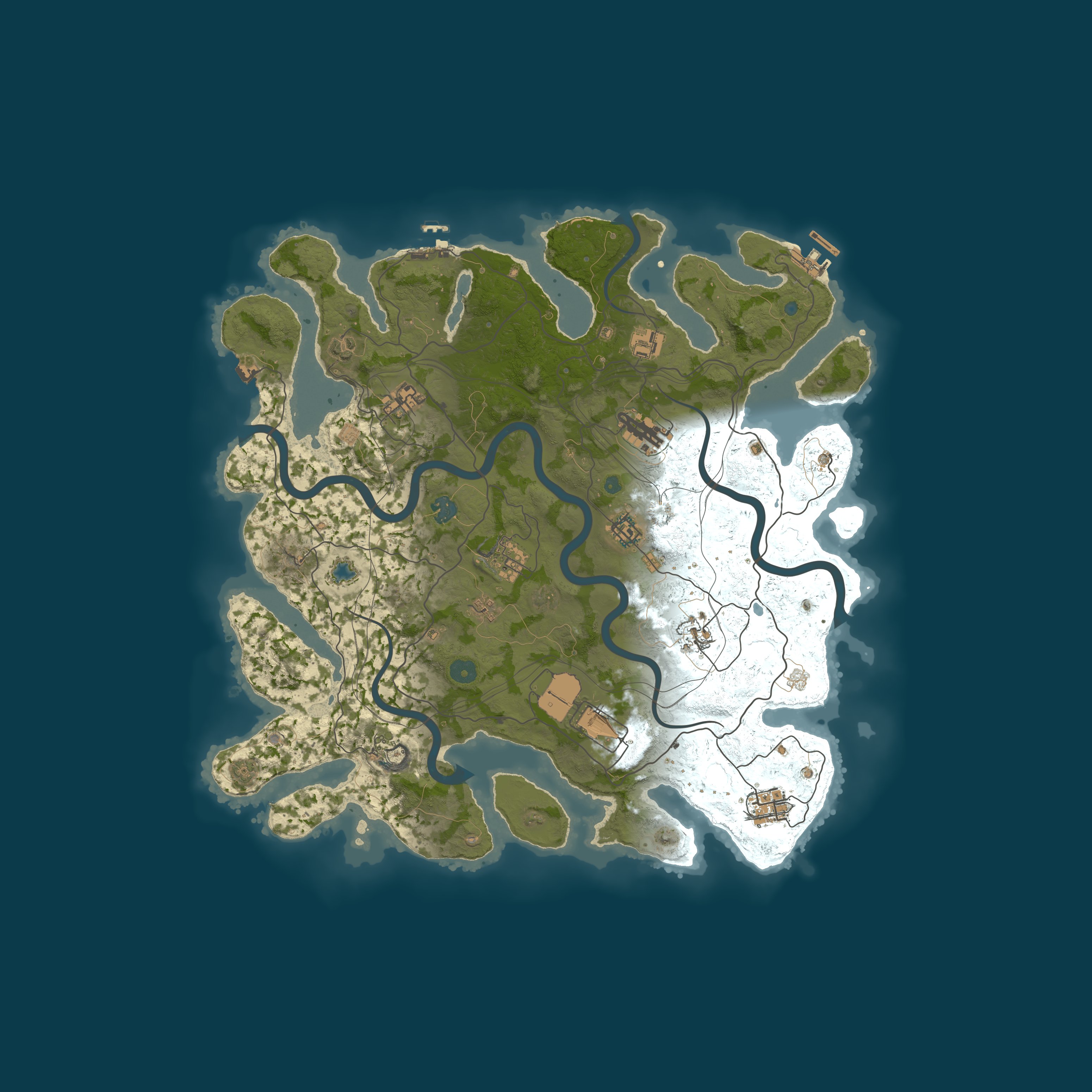 Map for RustAria#2 [Классика x2|Московский]