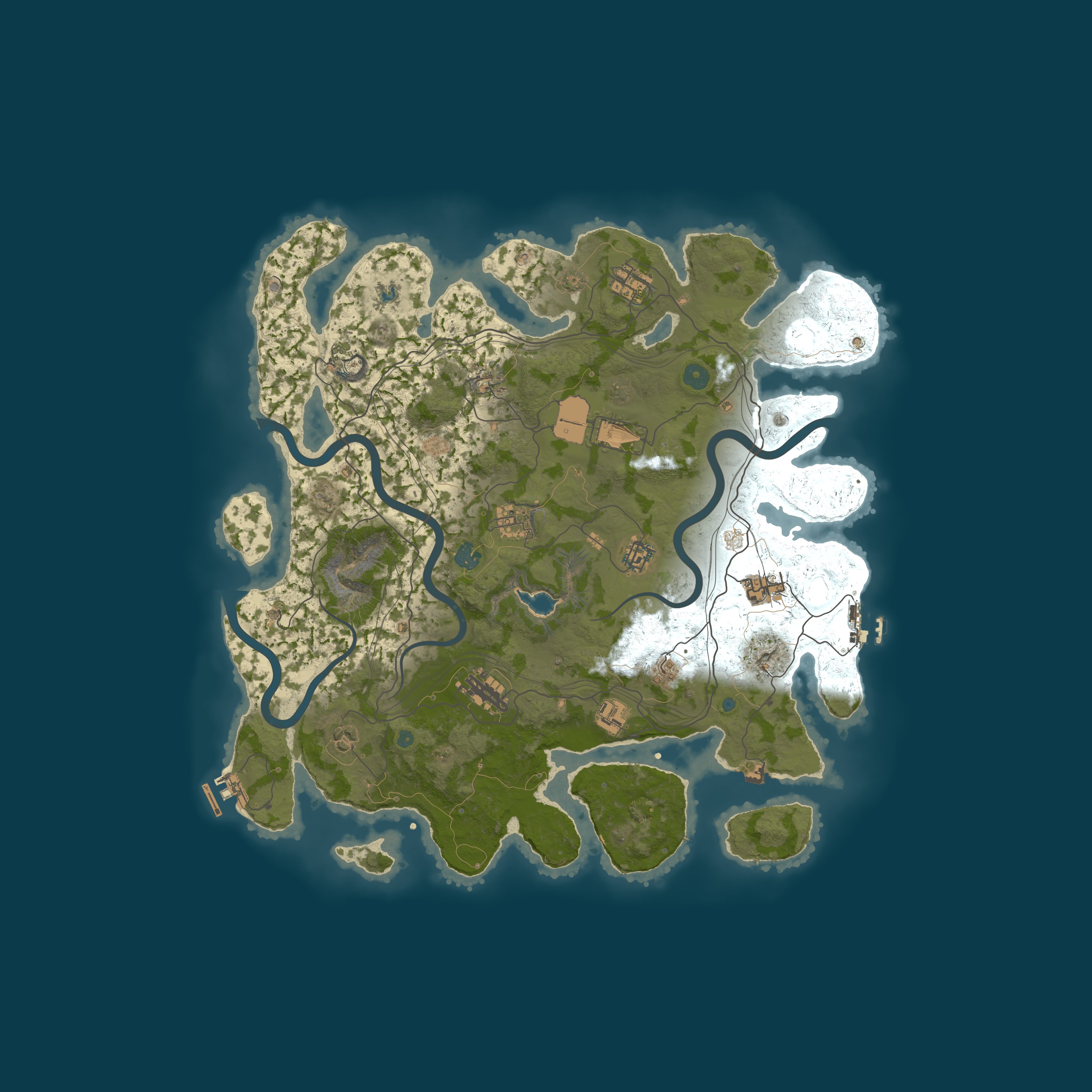 Rust map 4250/1337