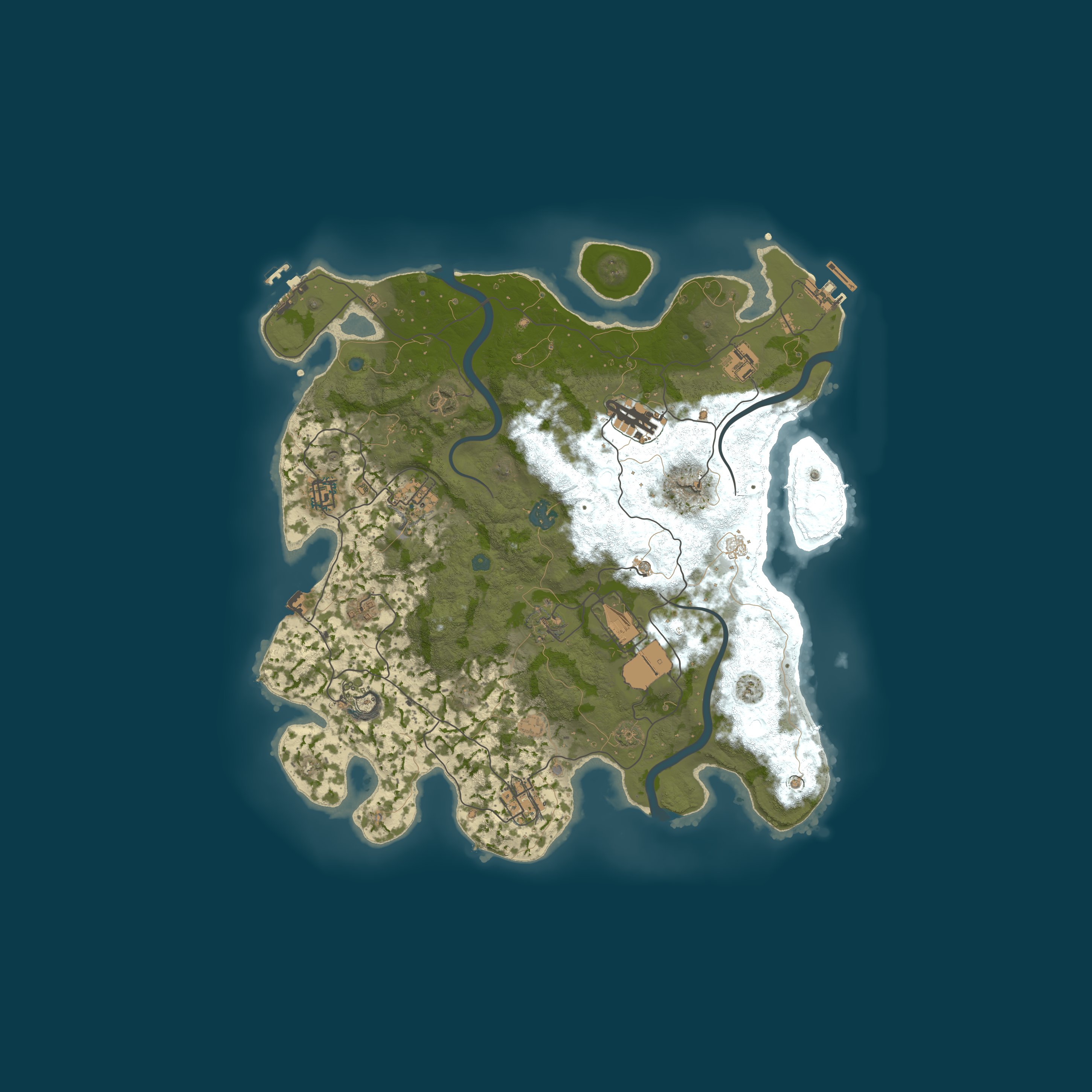 Rust map 3800/1337