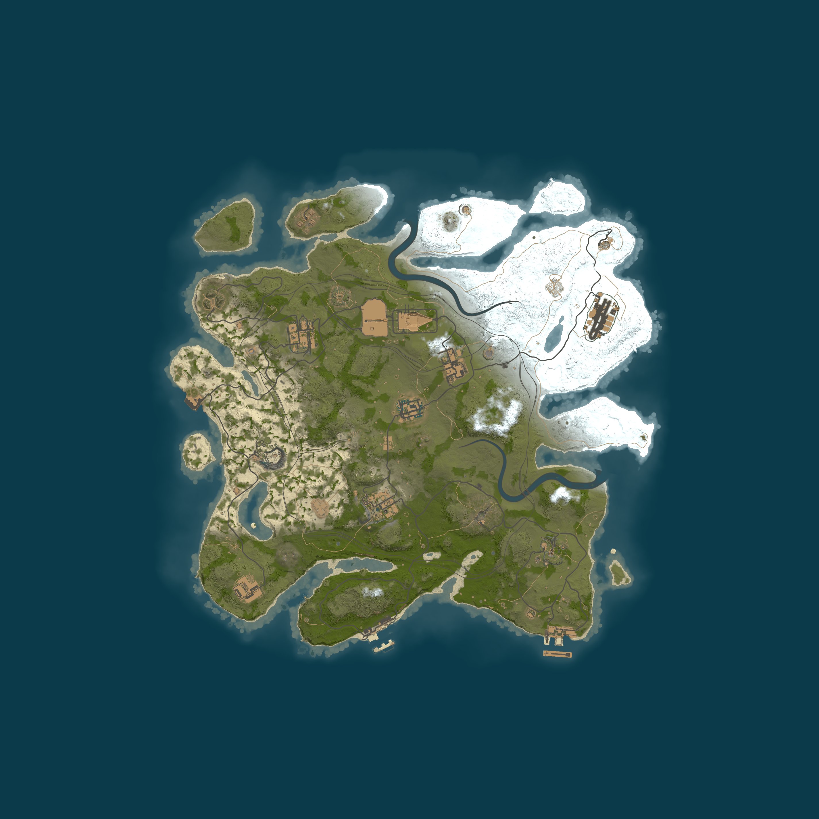 Rust map 3700/1337