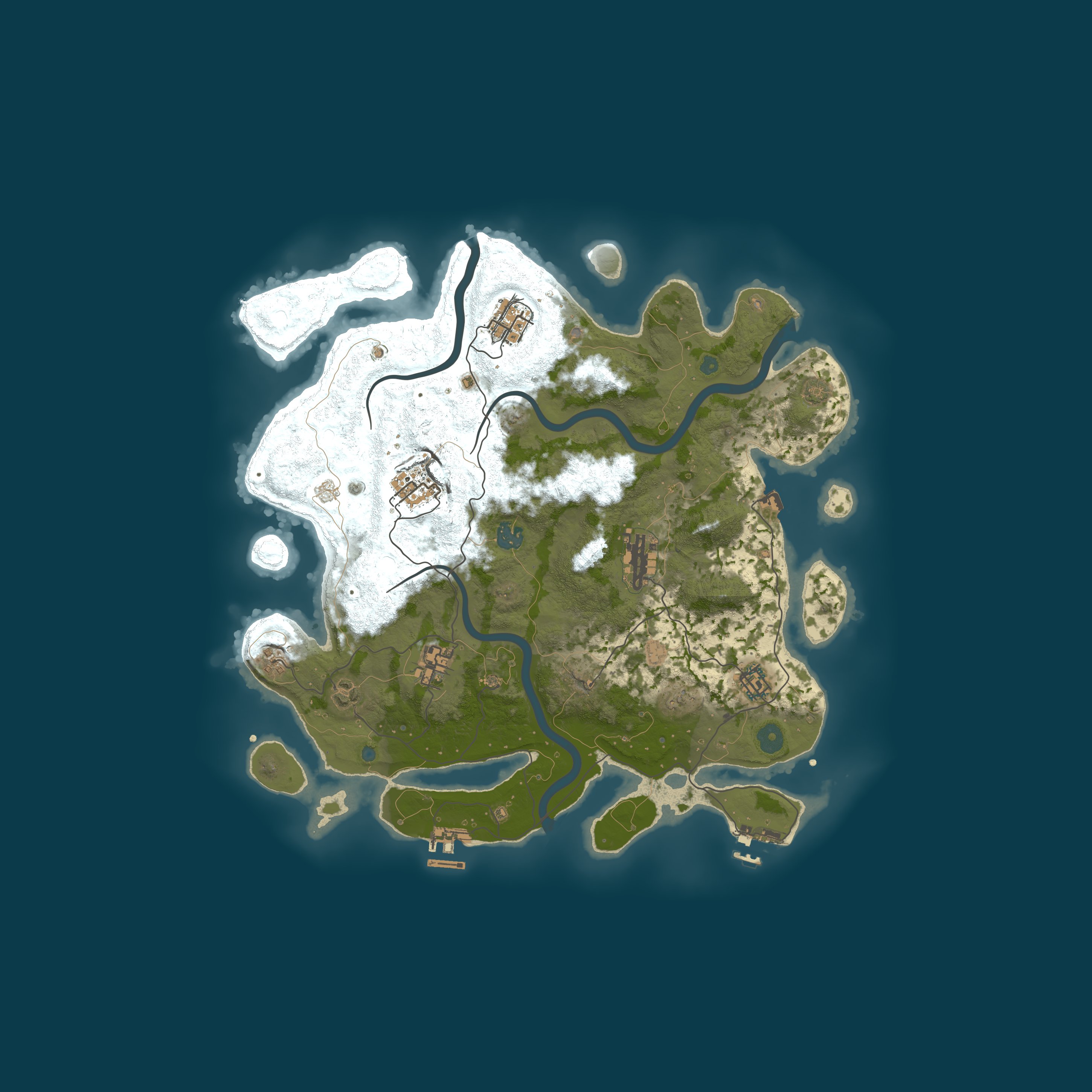 Карта сервера