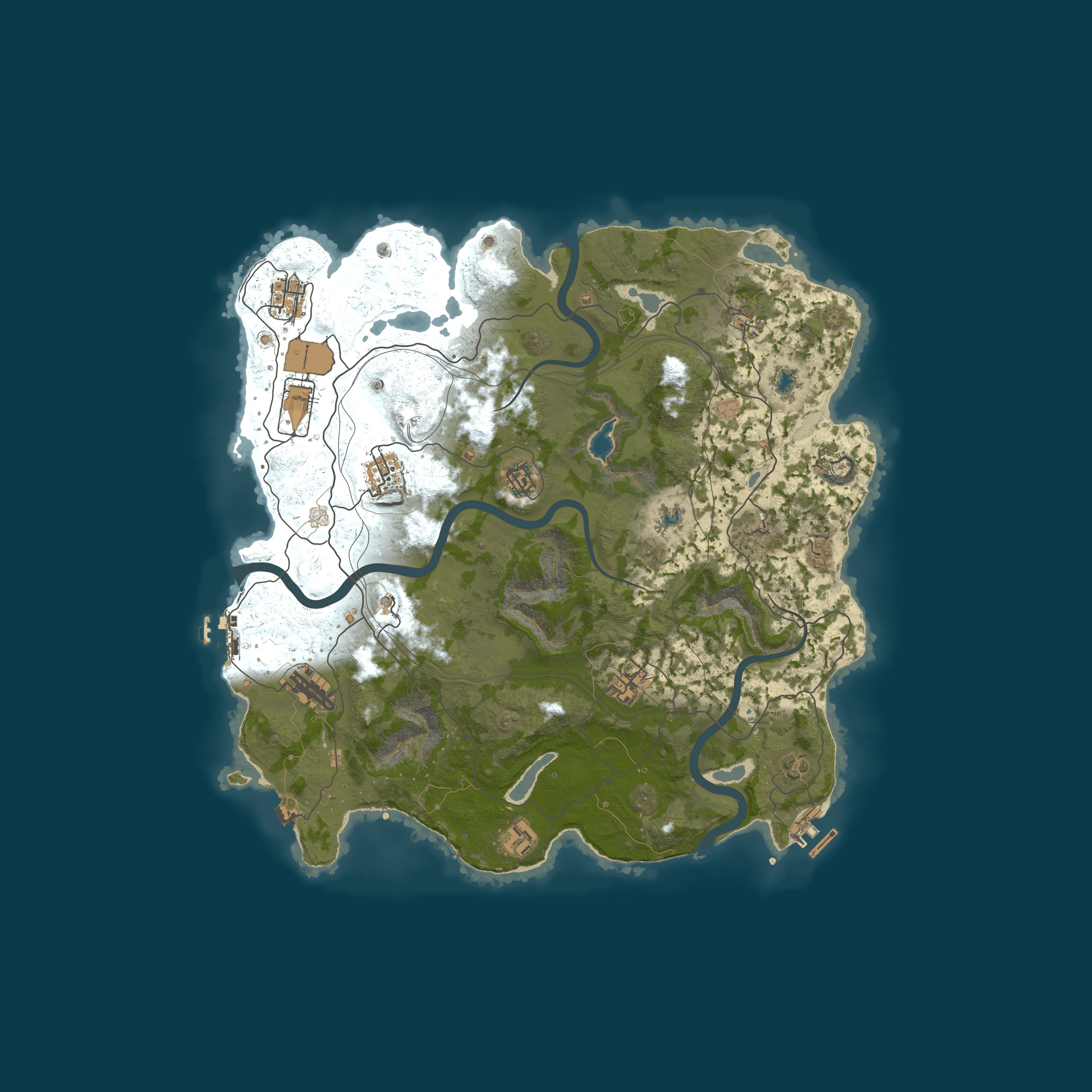 Rust map 4000/1337