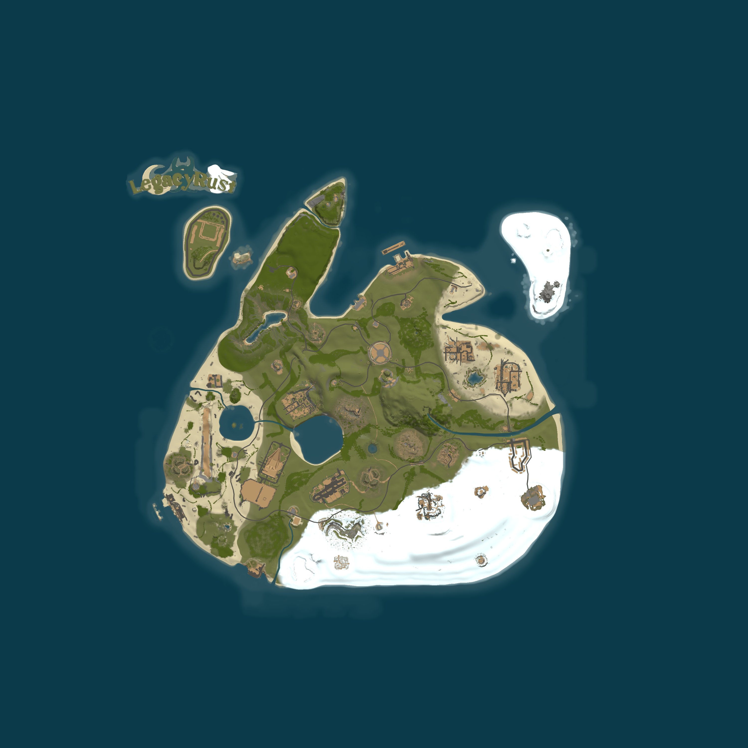 Rust map 4000/1337