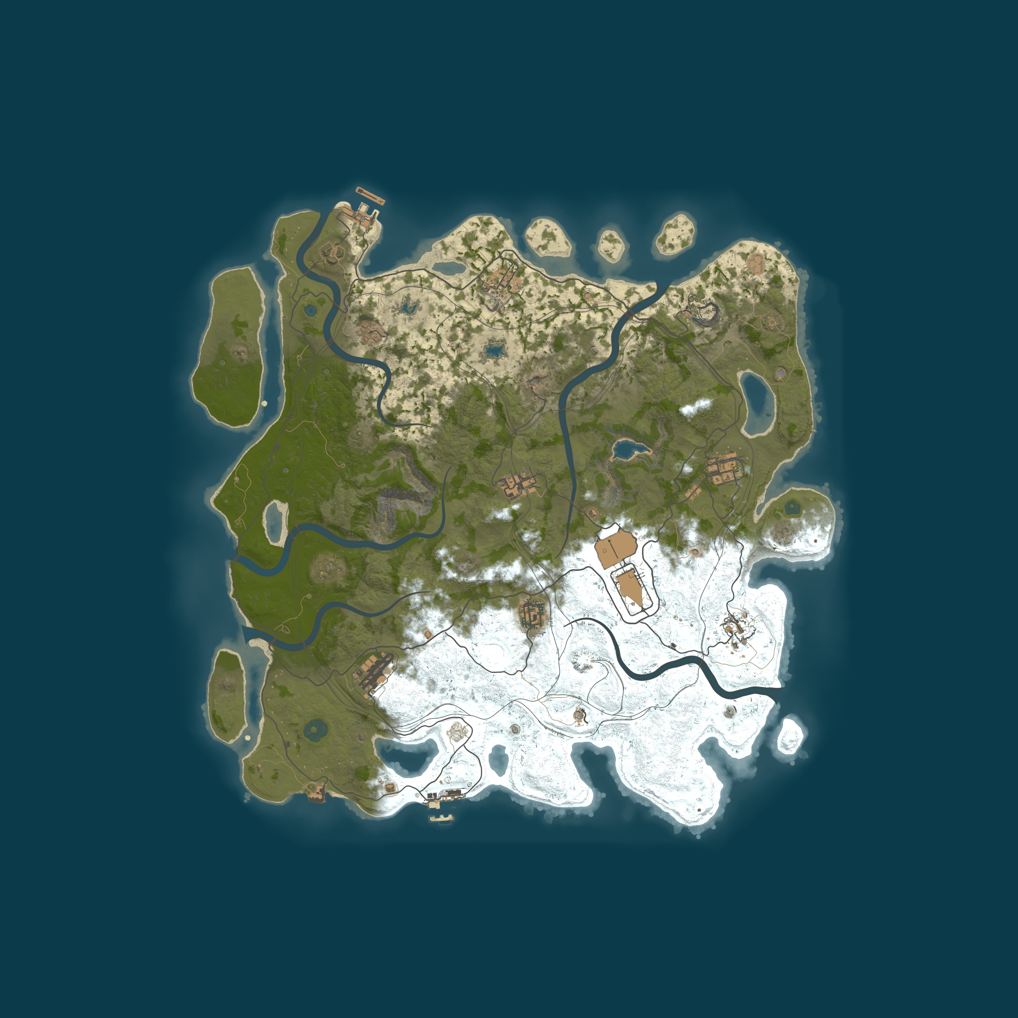 Map for RUST ROOM 1.5x | Monthly | Wipe 05.03