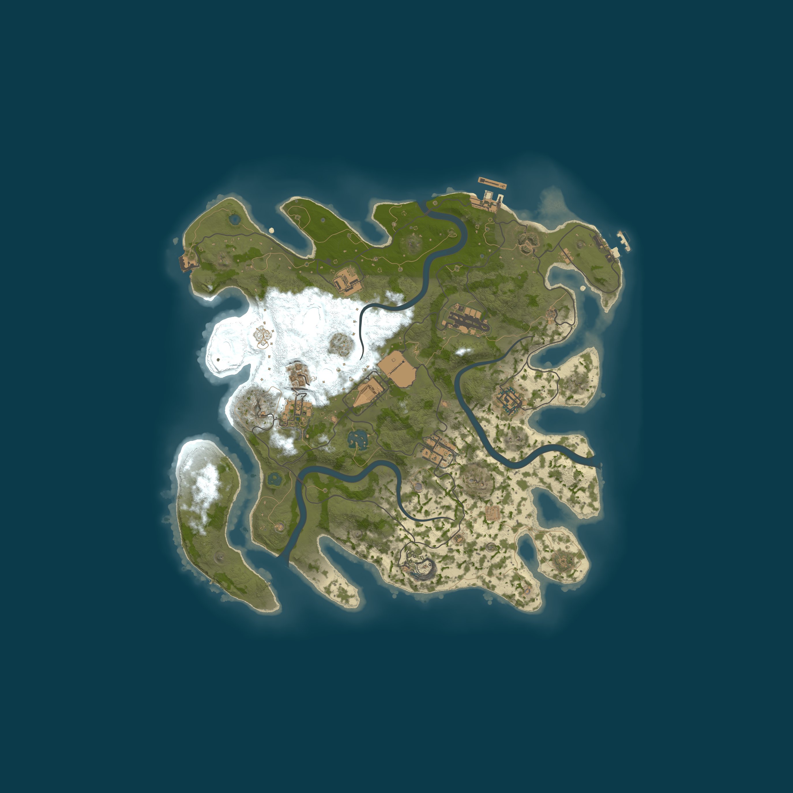 Map for [RU] RUSTCOLA #8 PVE/PVP X3/X5| ГЛОБАЛ ВАЙП 07.08