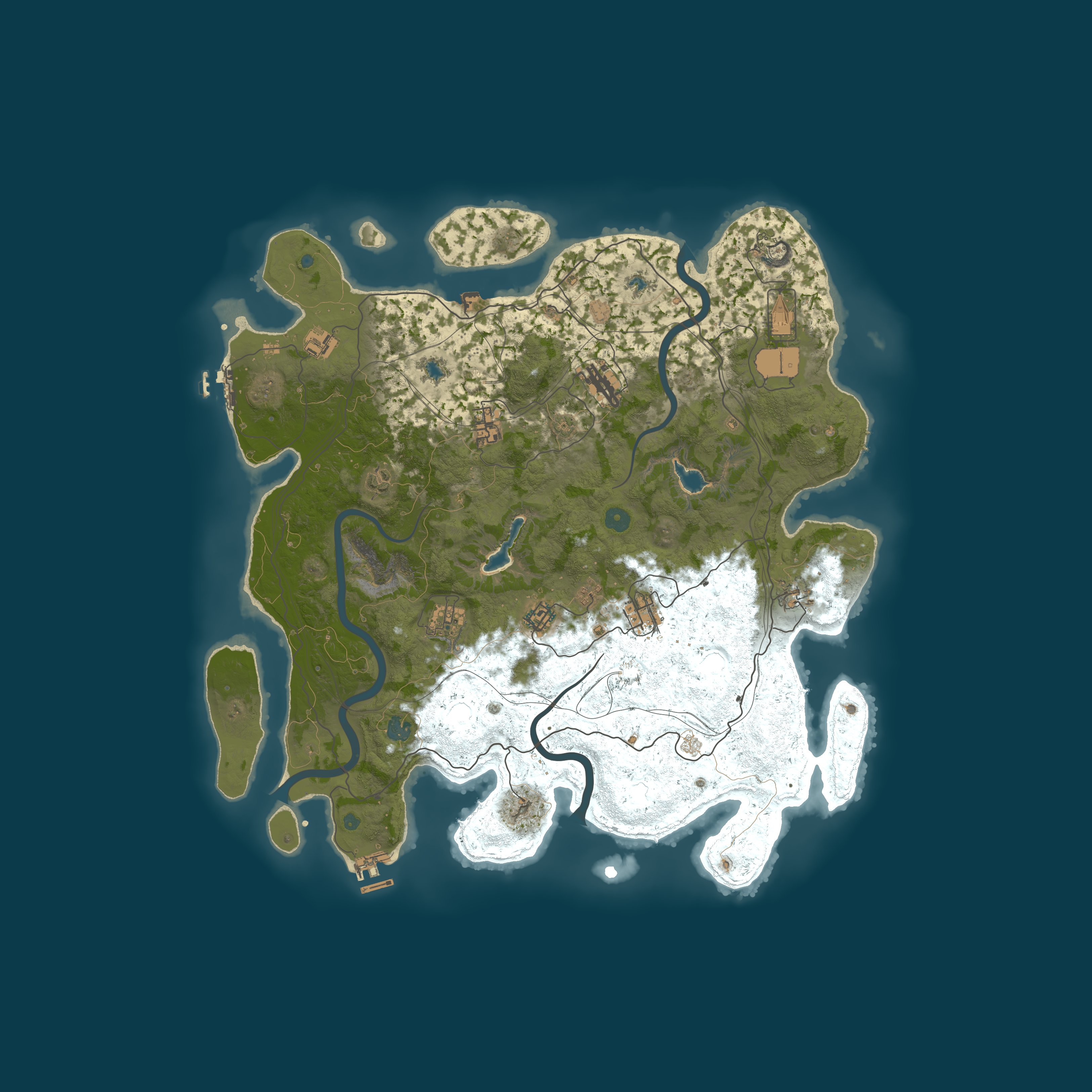 Map for Rusty Pickle | SOLO DUO TRIO | Biweekly | noobs | 50% upkeep