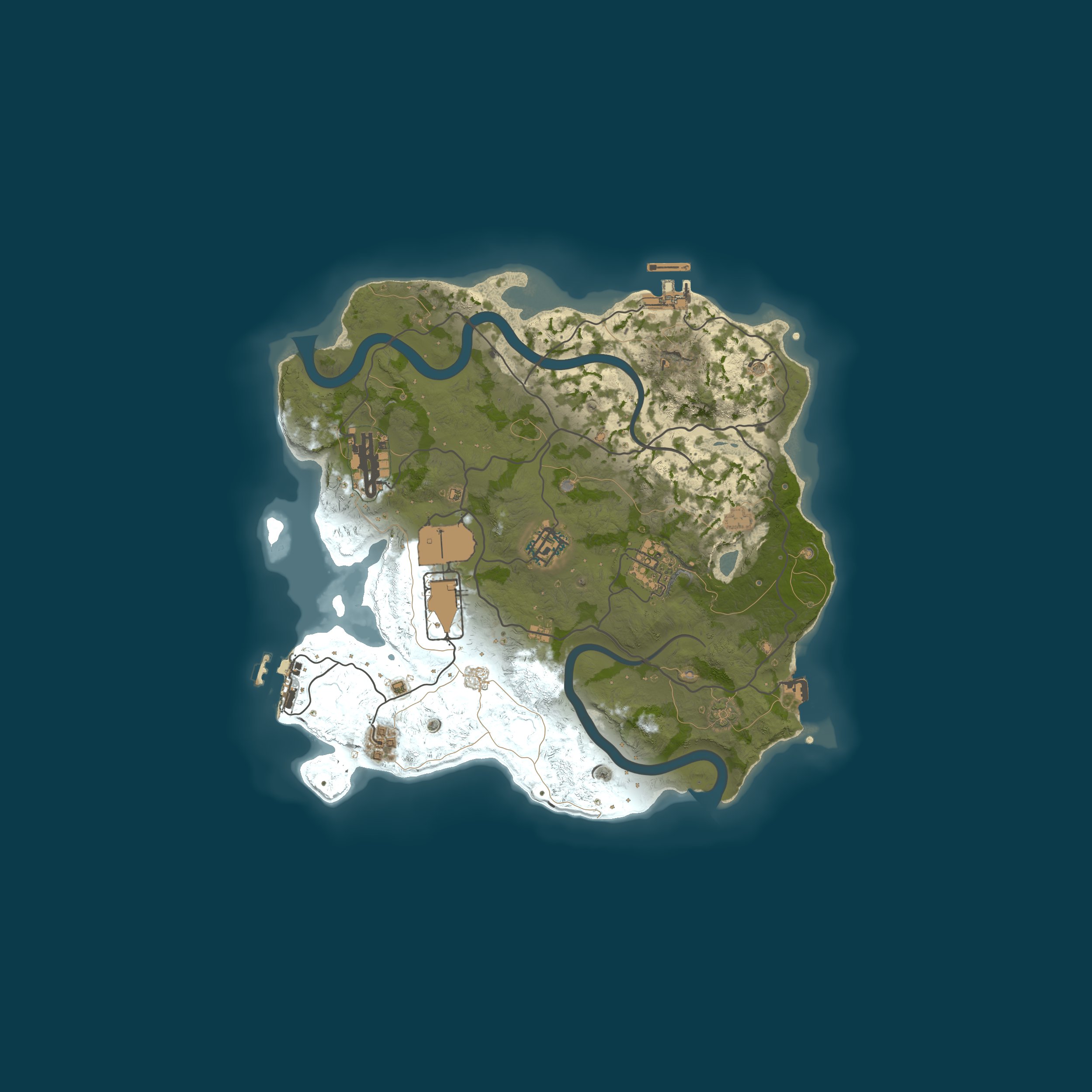 Карта сервера