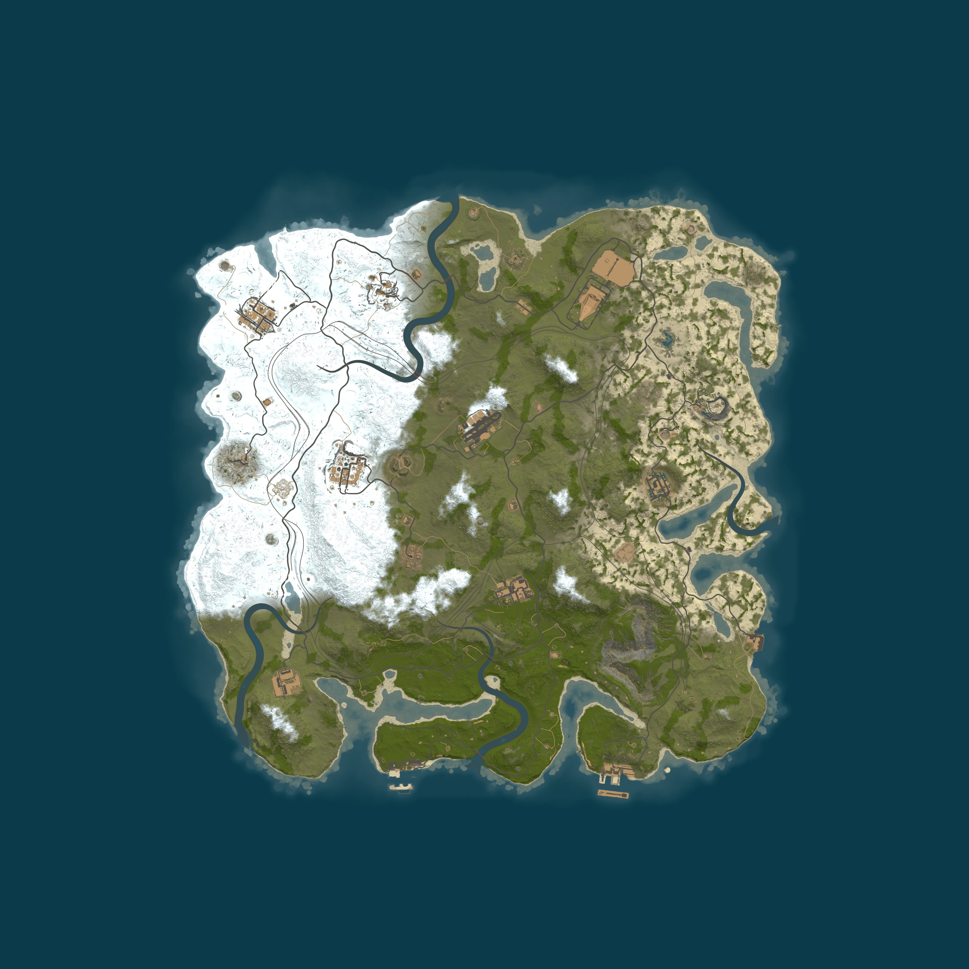 Map for Pine Hosting - Rust Server