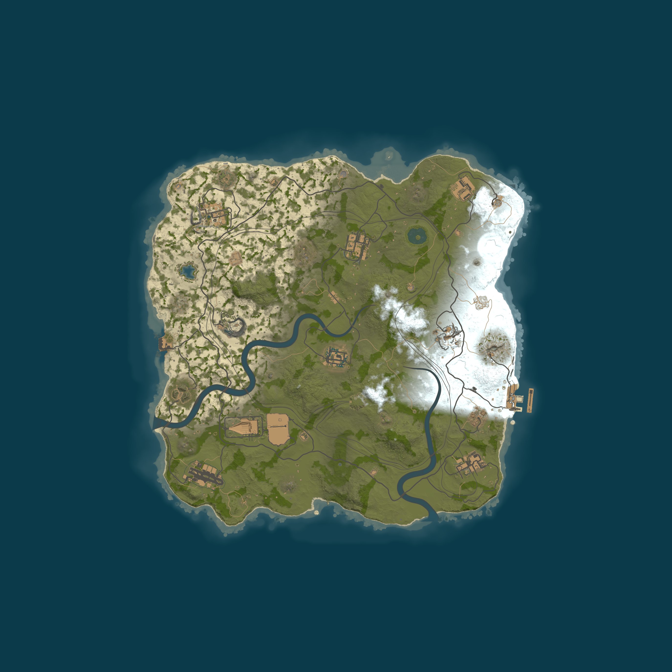 Rust map 3500/1337