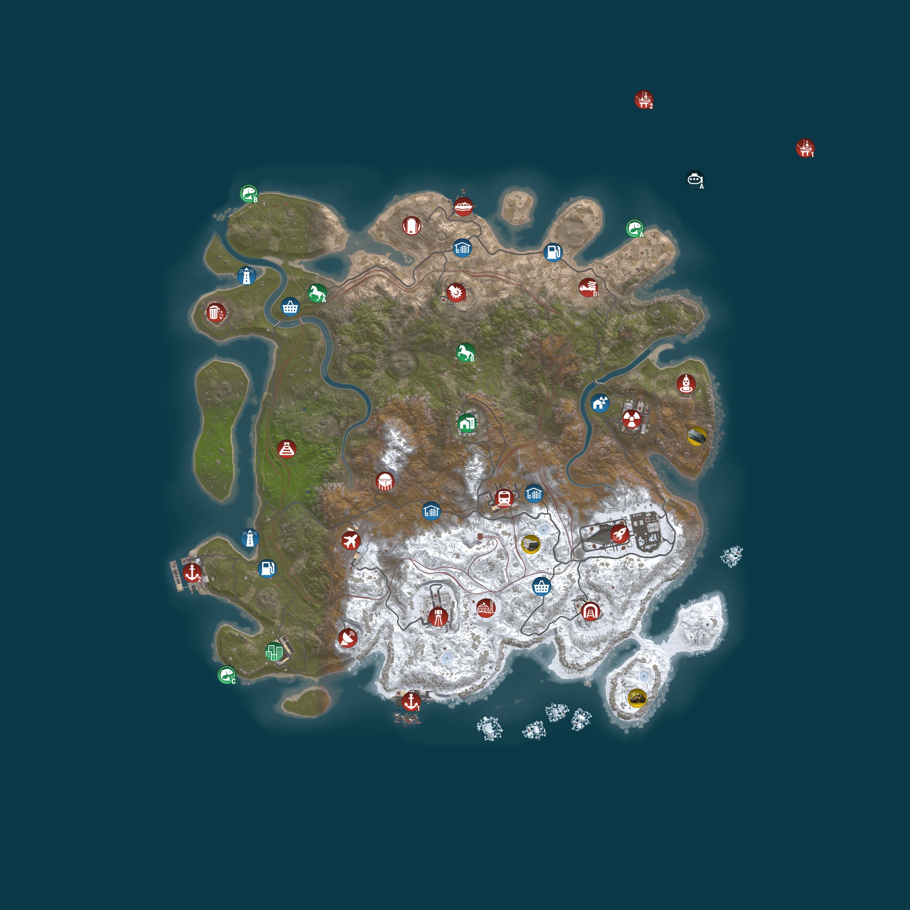 Rust map 4000/1337