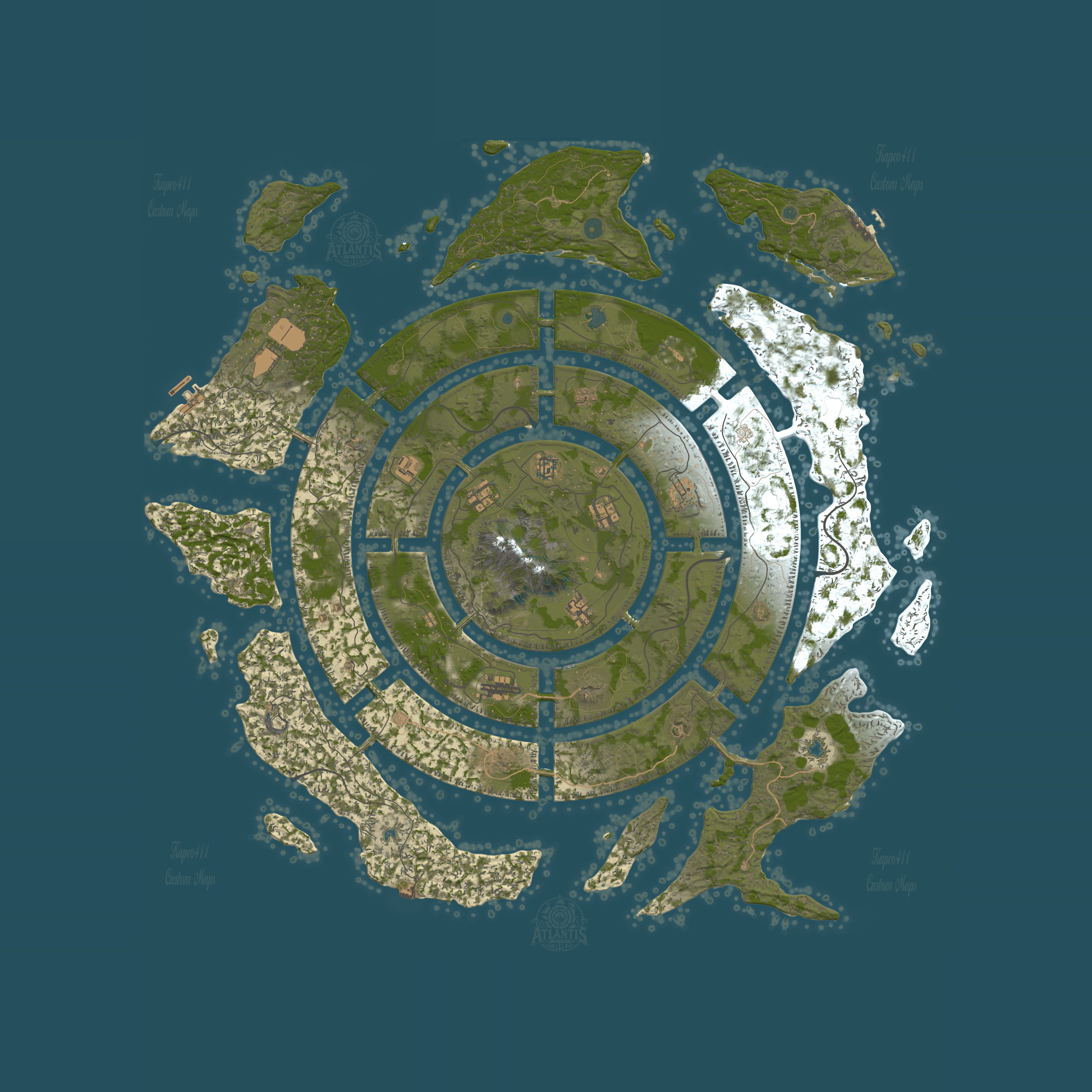 Map for Kapco411 Dystopia 2525|PVE|25X|Jetpacks|Space|Events