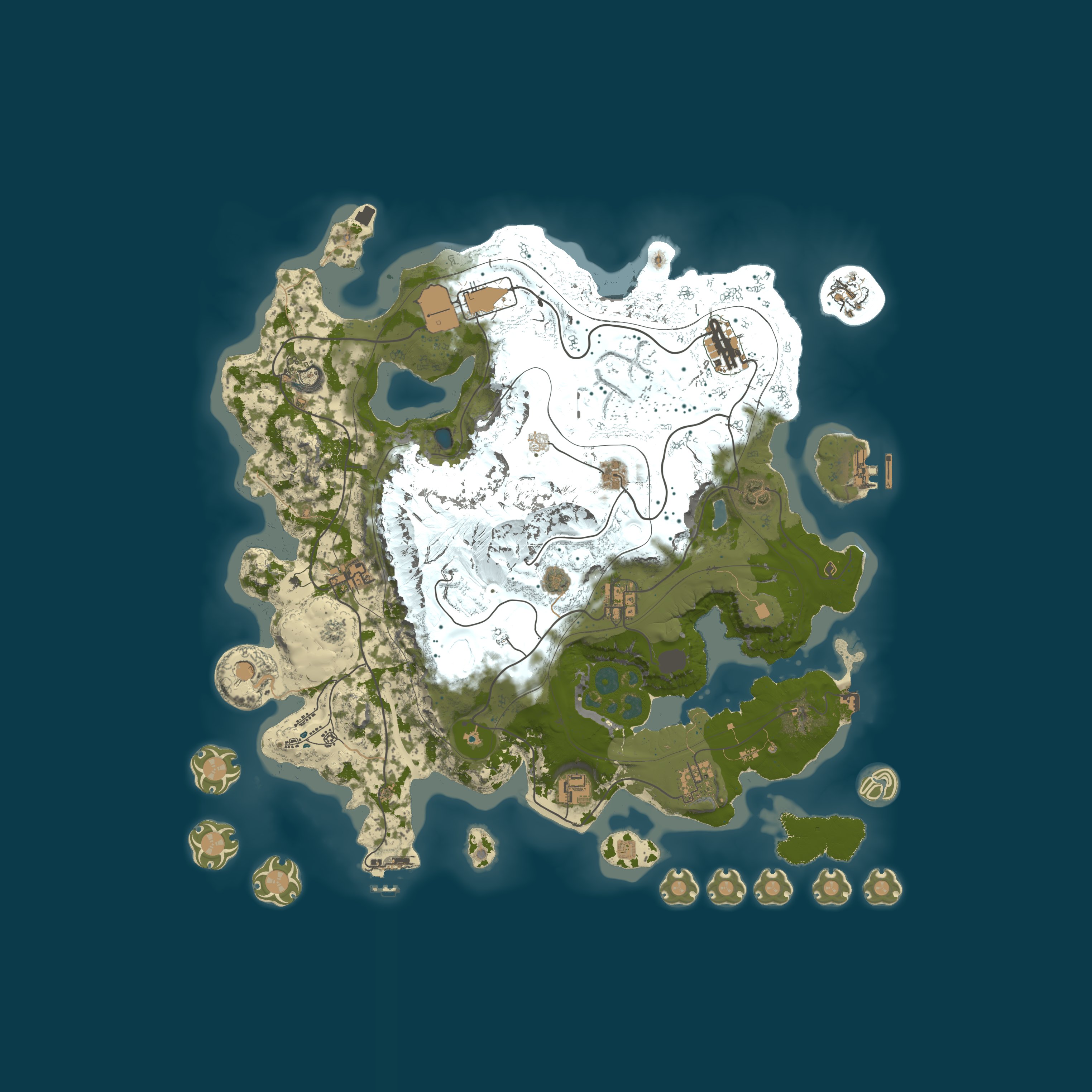 Map for [GER-PVE] Die Irrenanstalt | Raidbasen | Events | Quests