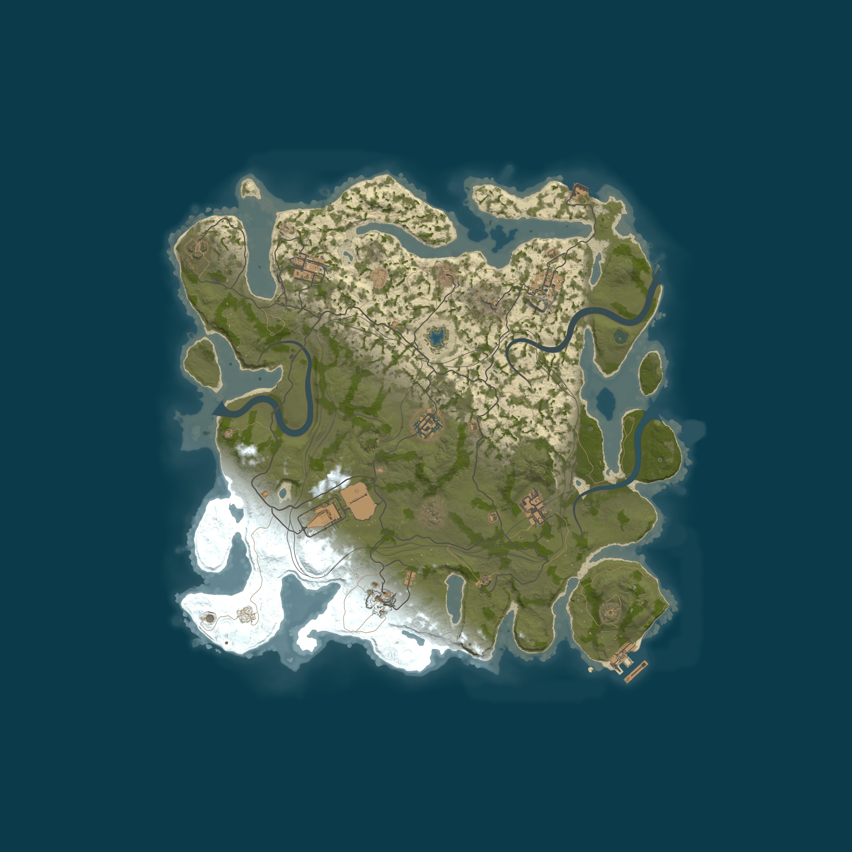 Rust map 3900/1337