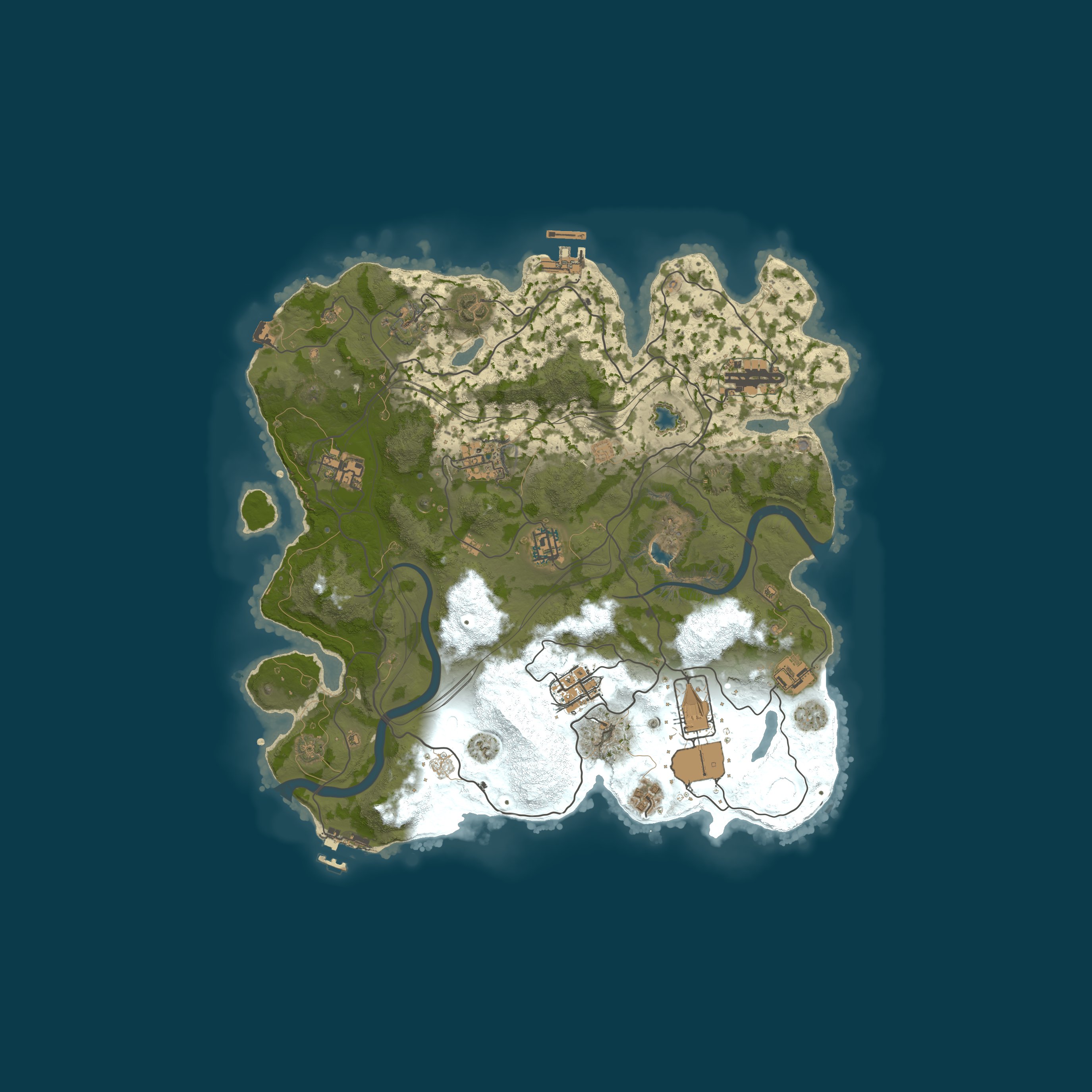 Map for US Limitless 2x Solo/Duo/Trio|No BP Wipes|Team BPs|Noob Friendl