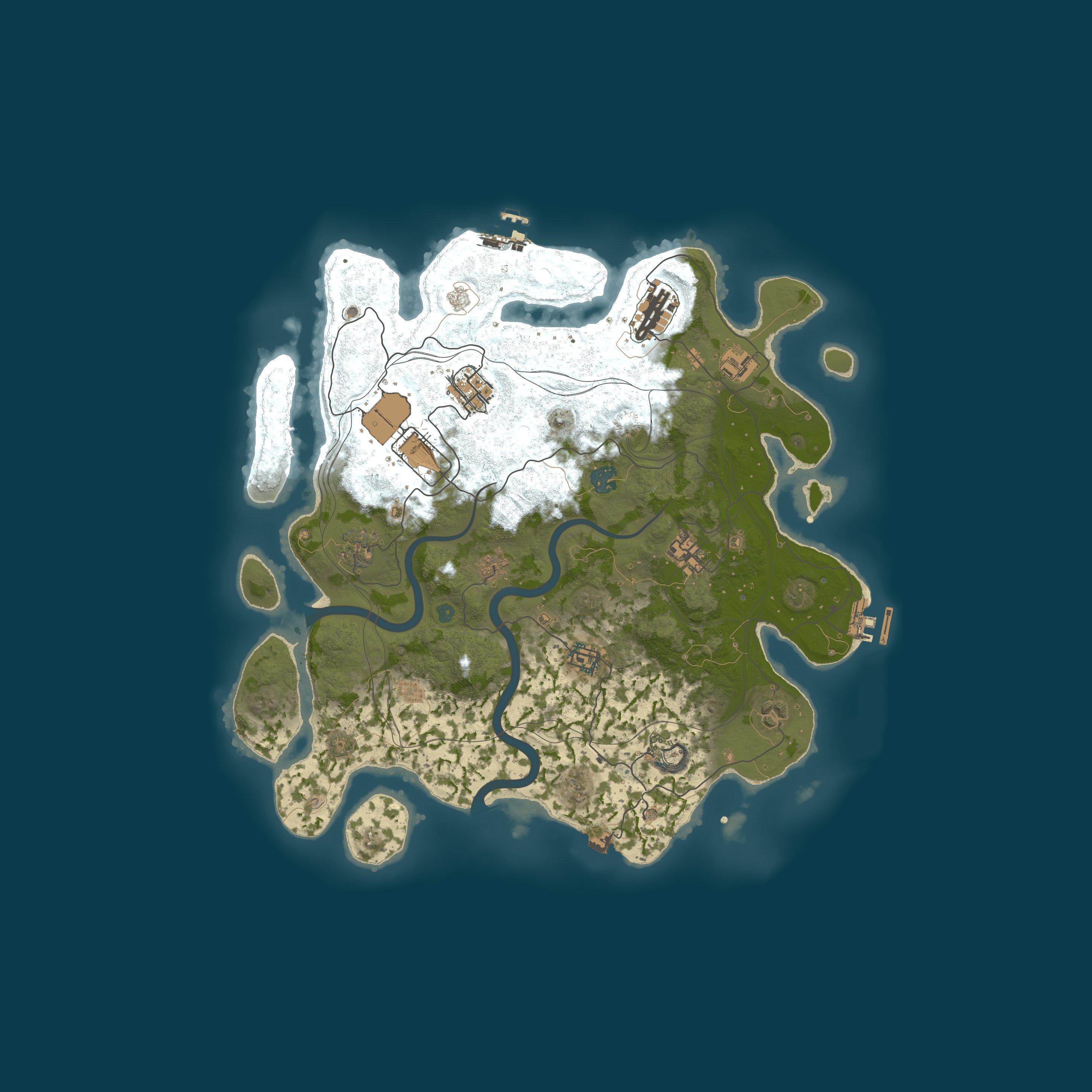 Rust map 3800/1337