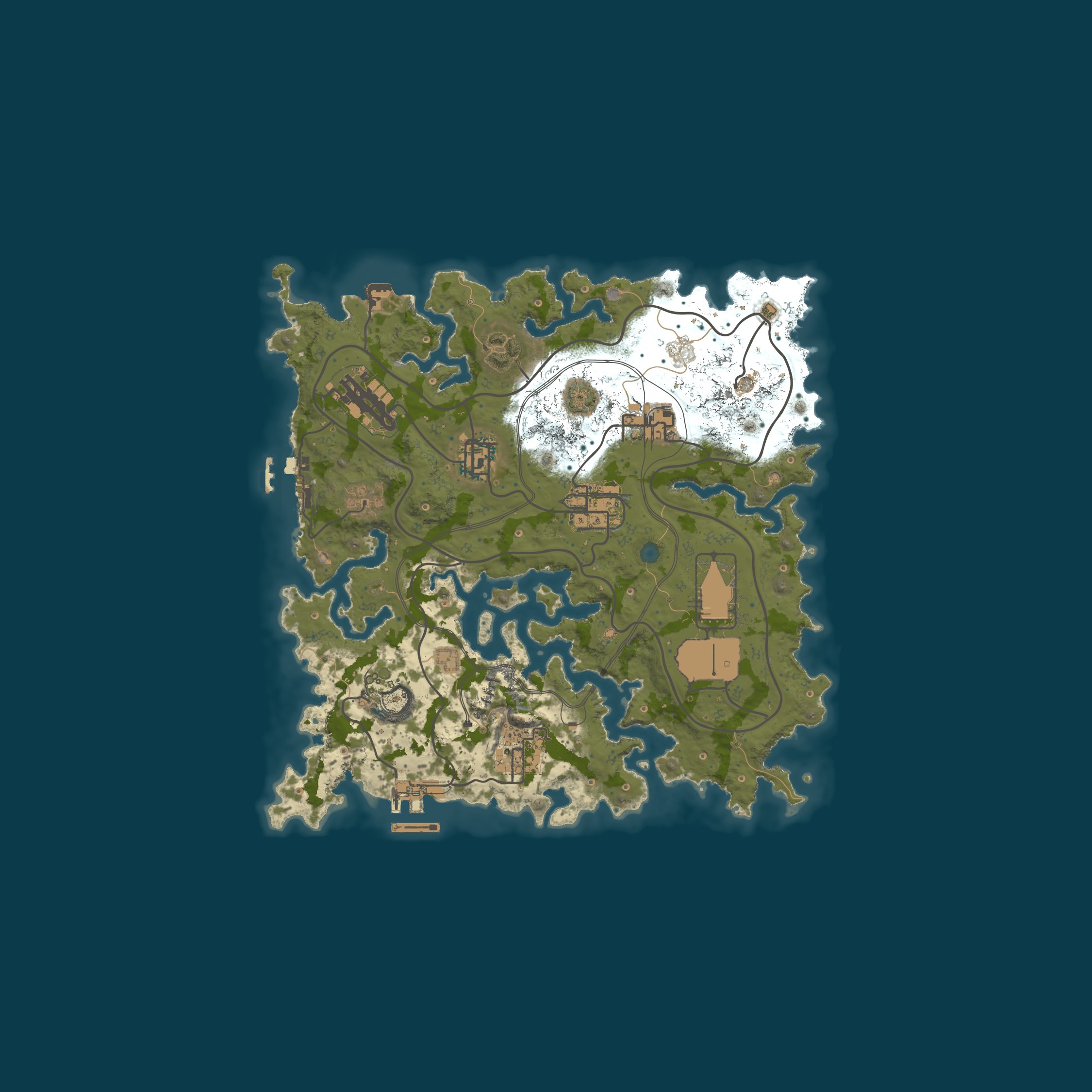 Map for [RU] YaNAO_89 [PVE] [NPS] [EVENTS] [Карта 2500] [x1+]