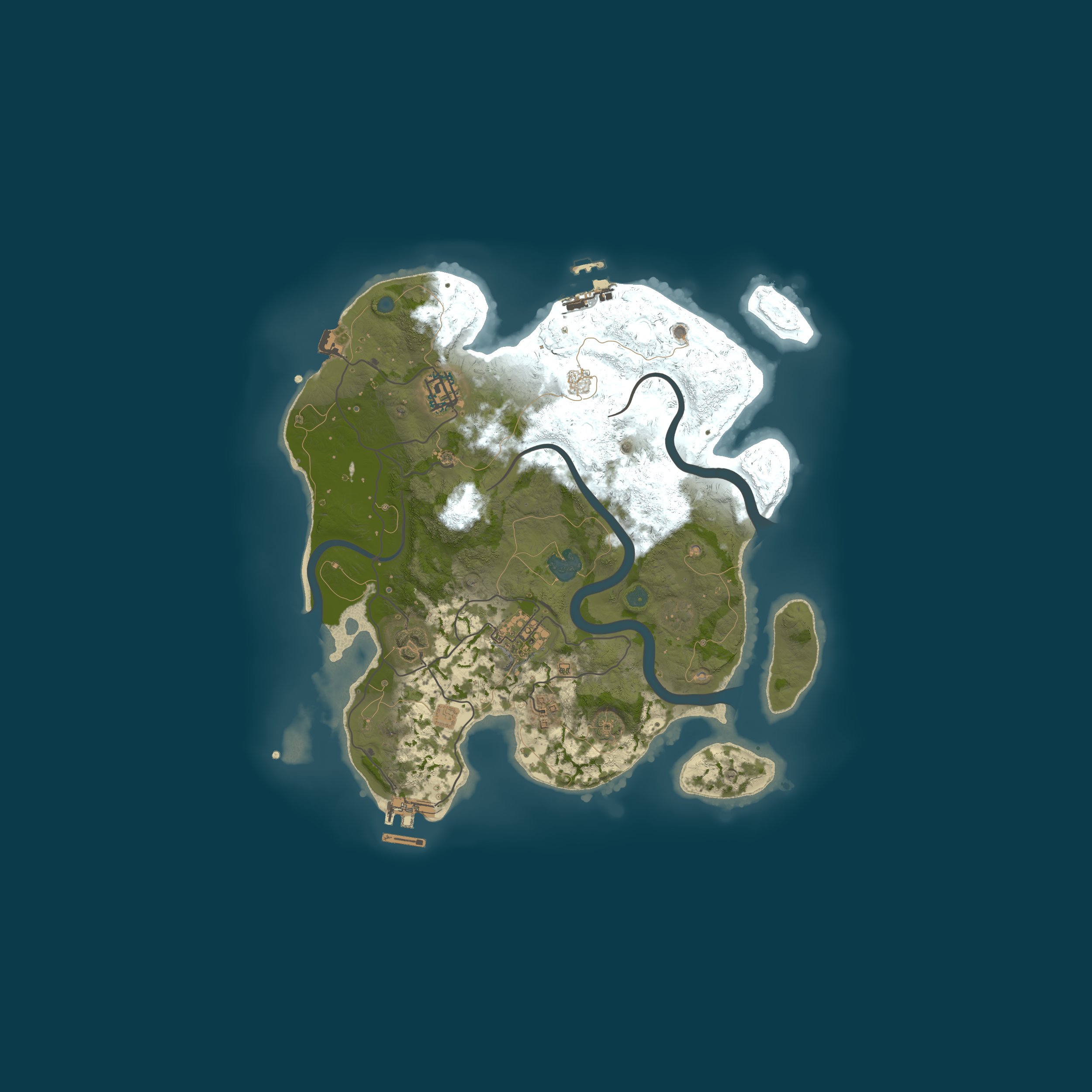 Map for Берлога Выживших