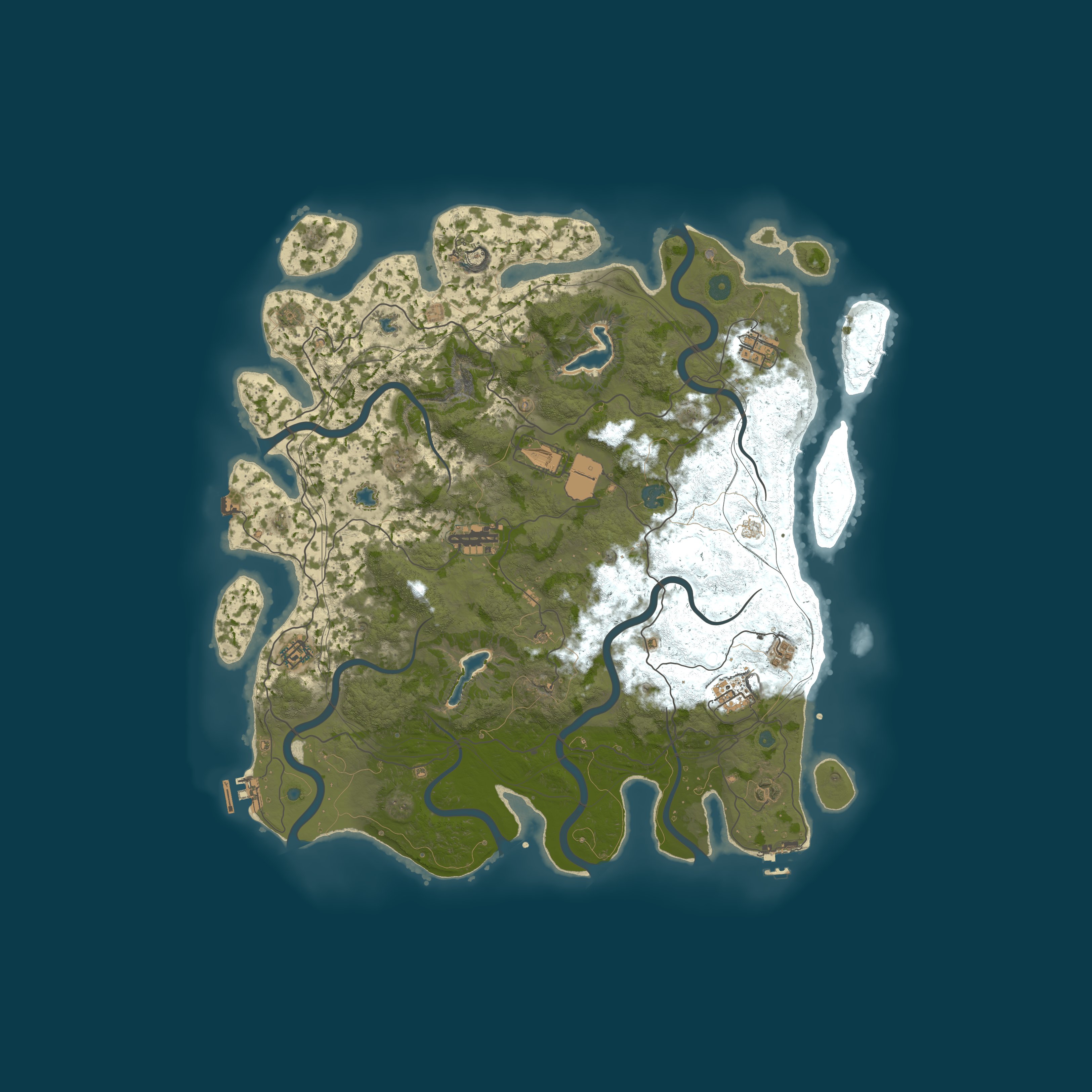 Map for 葫芦PVE｜突袭｜技能｜农场｜修仙