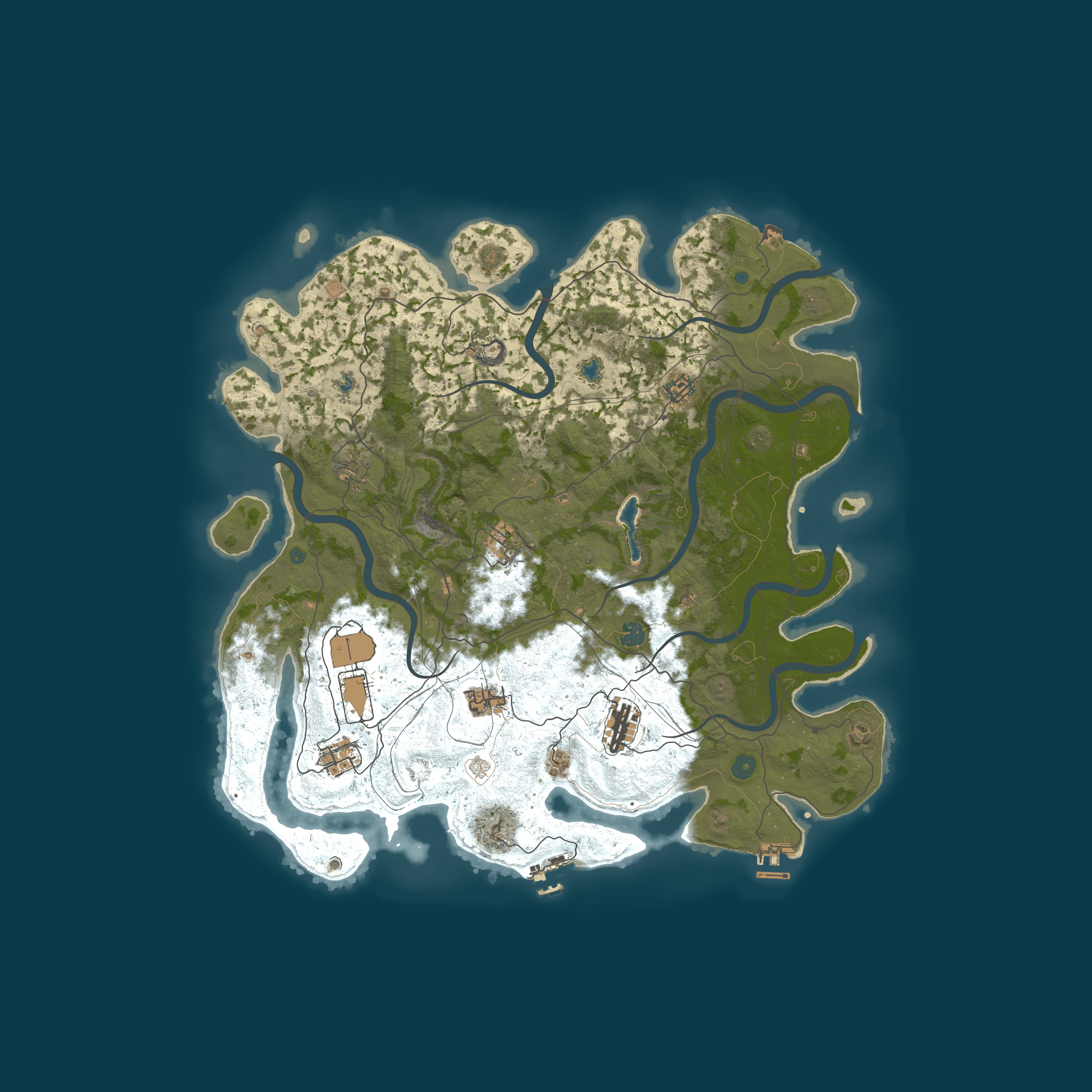 Карта сервера