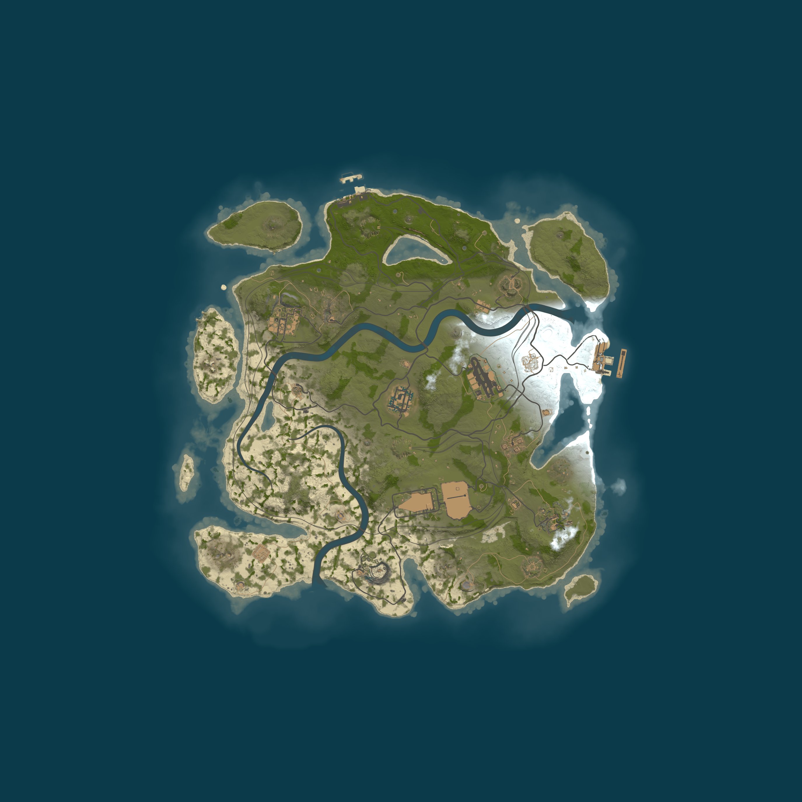 Map for WILD EU 5X SOLO/DUO |LOOT+|BPs+|KITS
