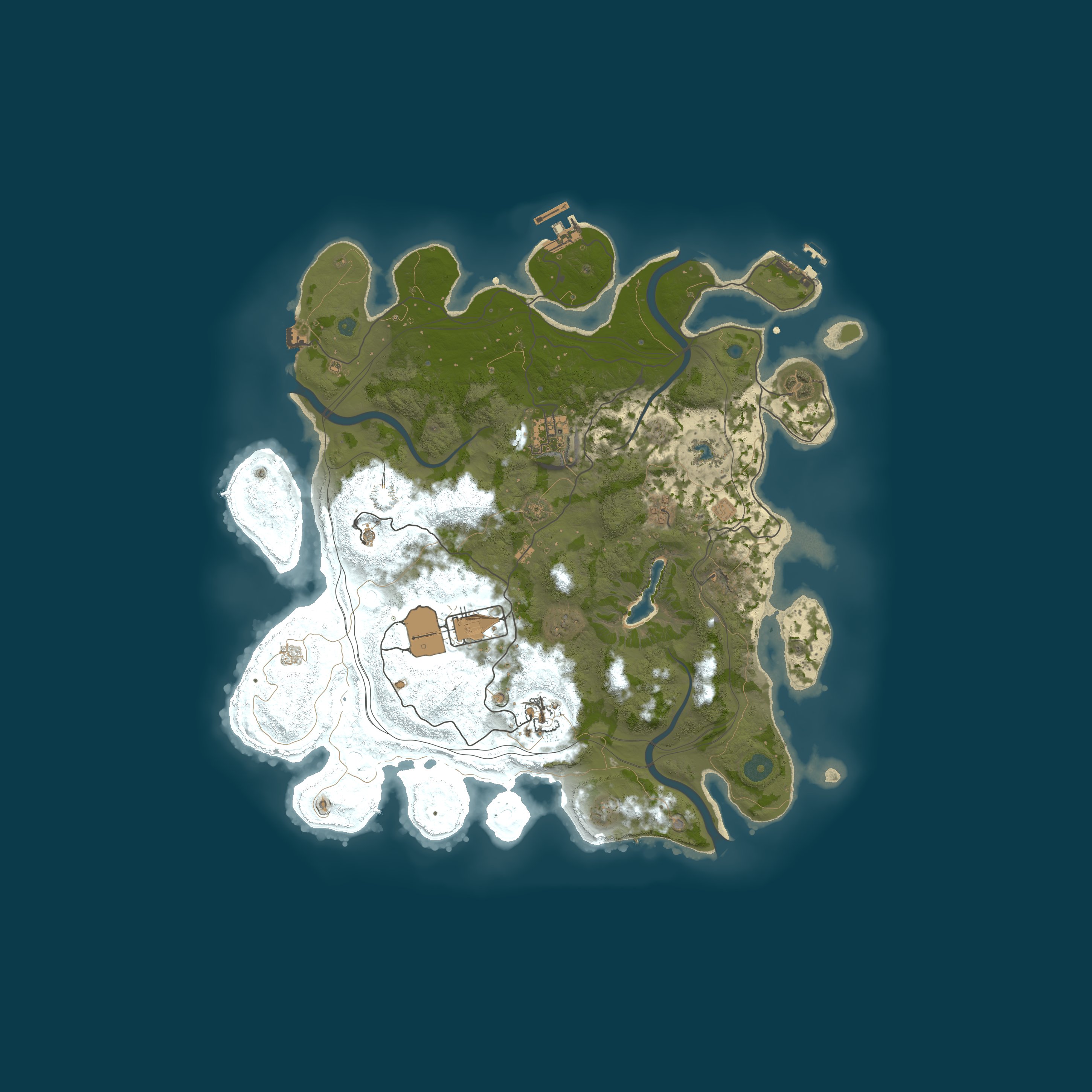 Rust map 3800/1337