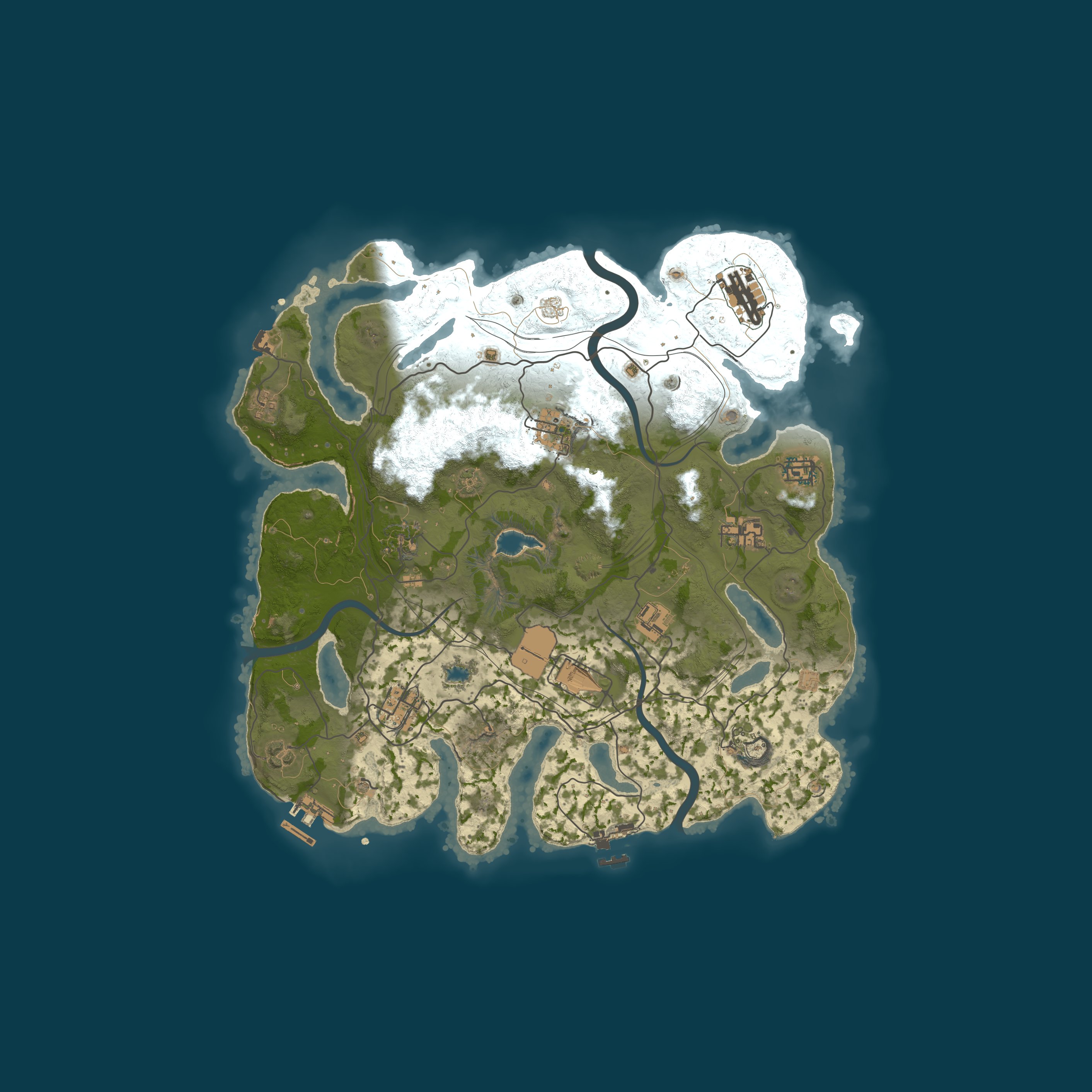 Rust map 3650/1337