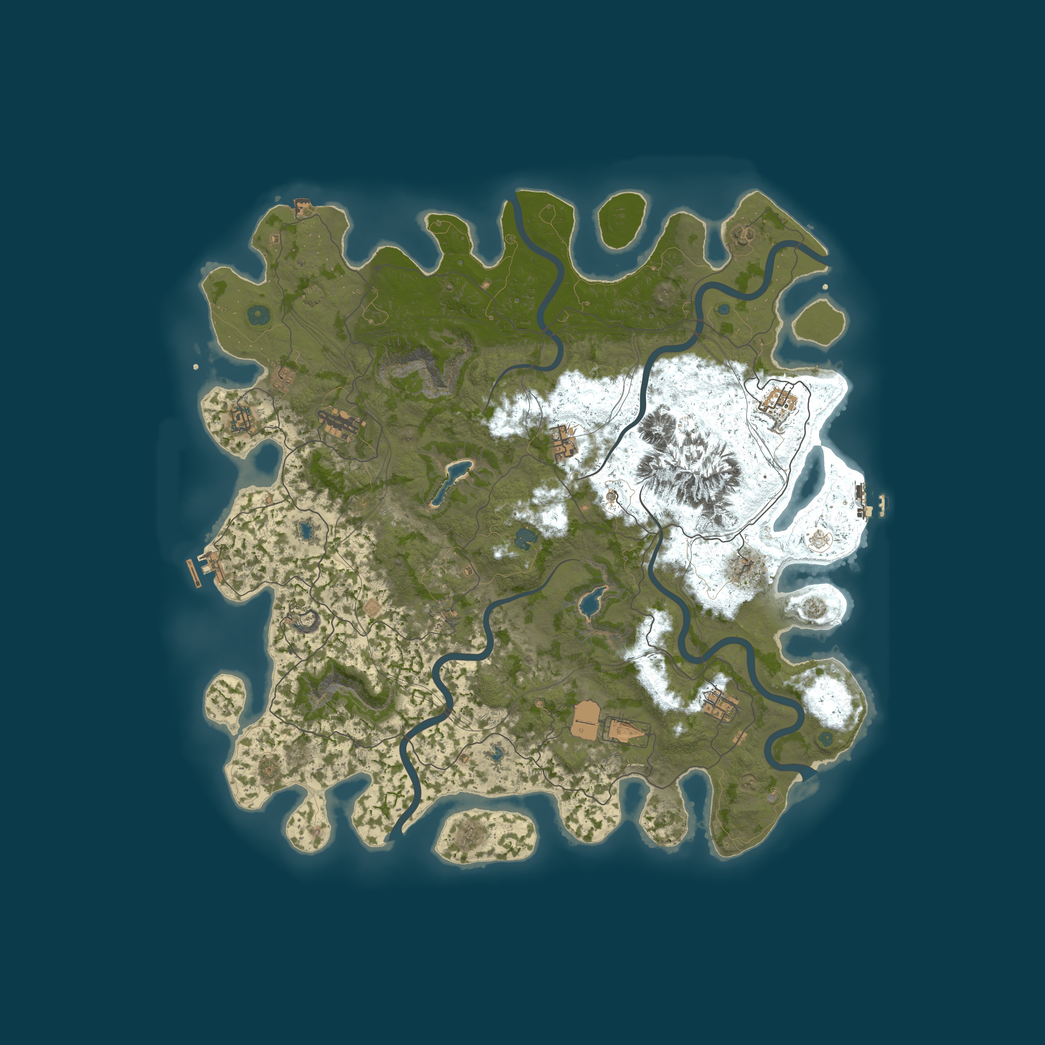 Map for CZ/SK PVE 5x |Convoy|Raid base|Defendable Homes|BetterNpc|