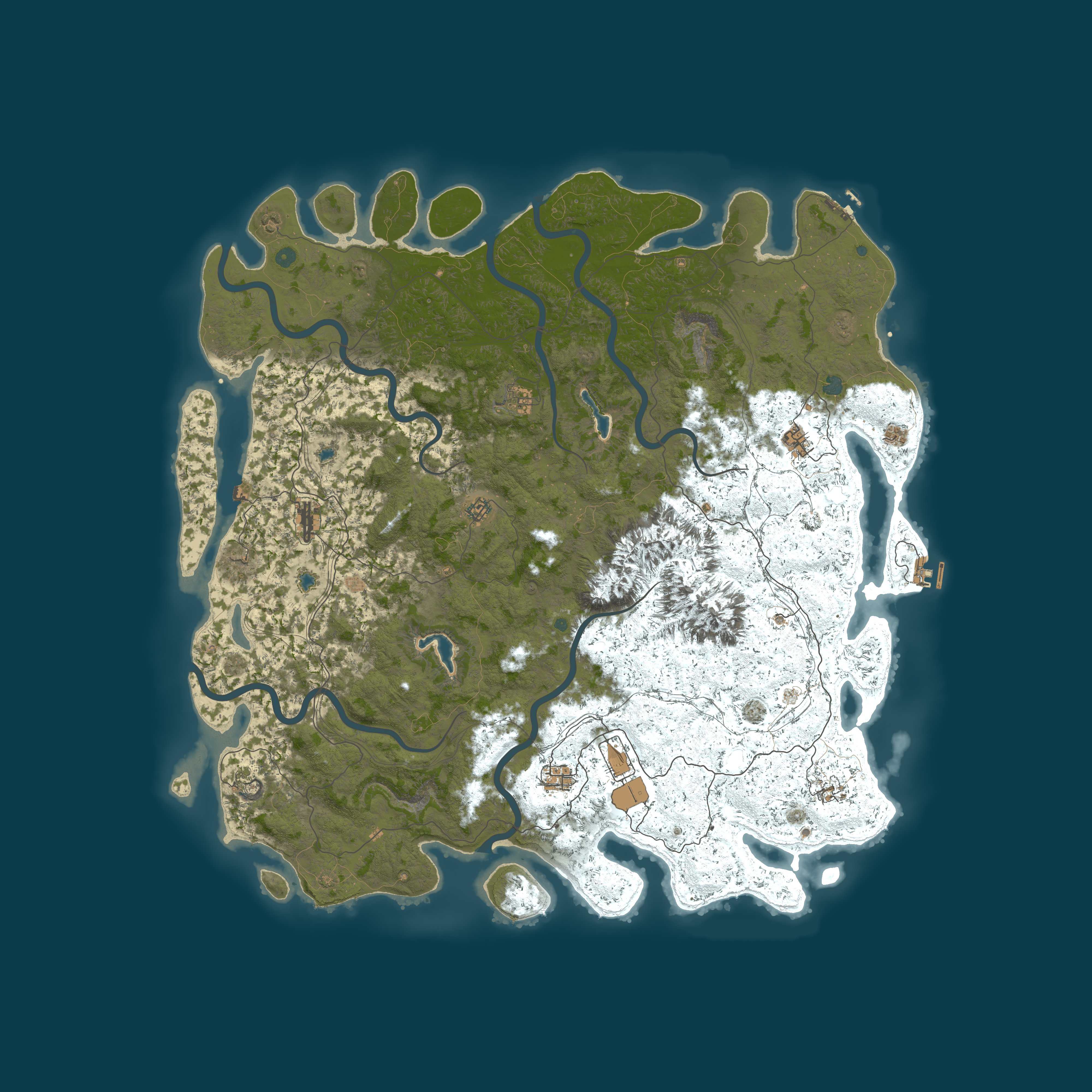 Map for vilpax - Rust Server