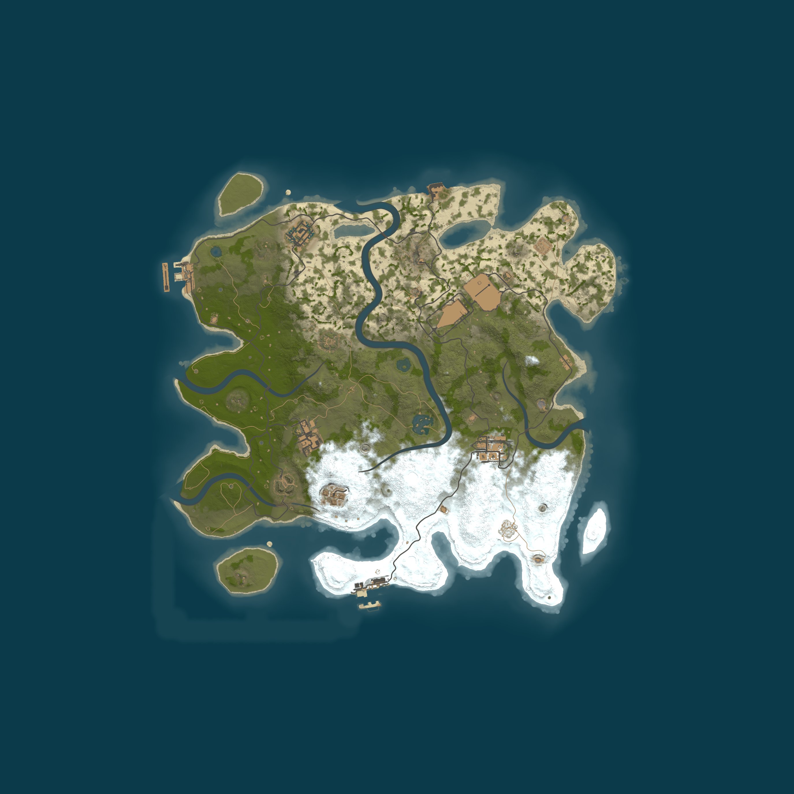 Map for Ukraine Classic Server