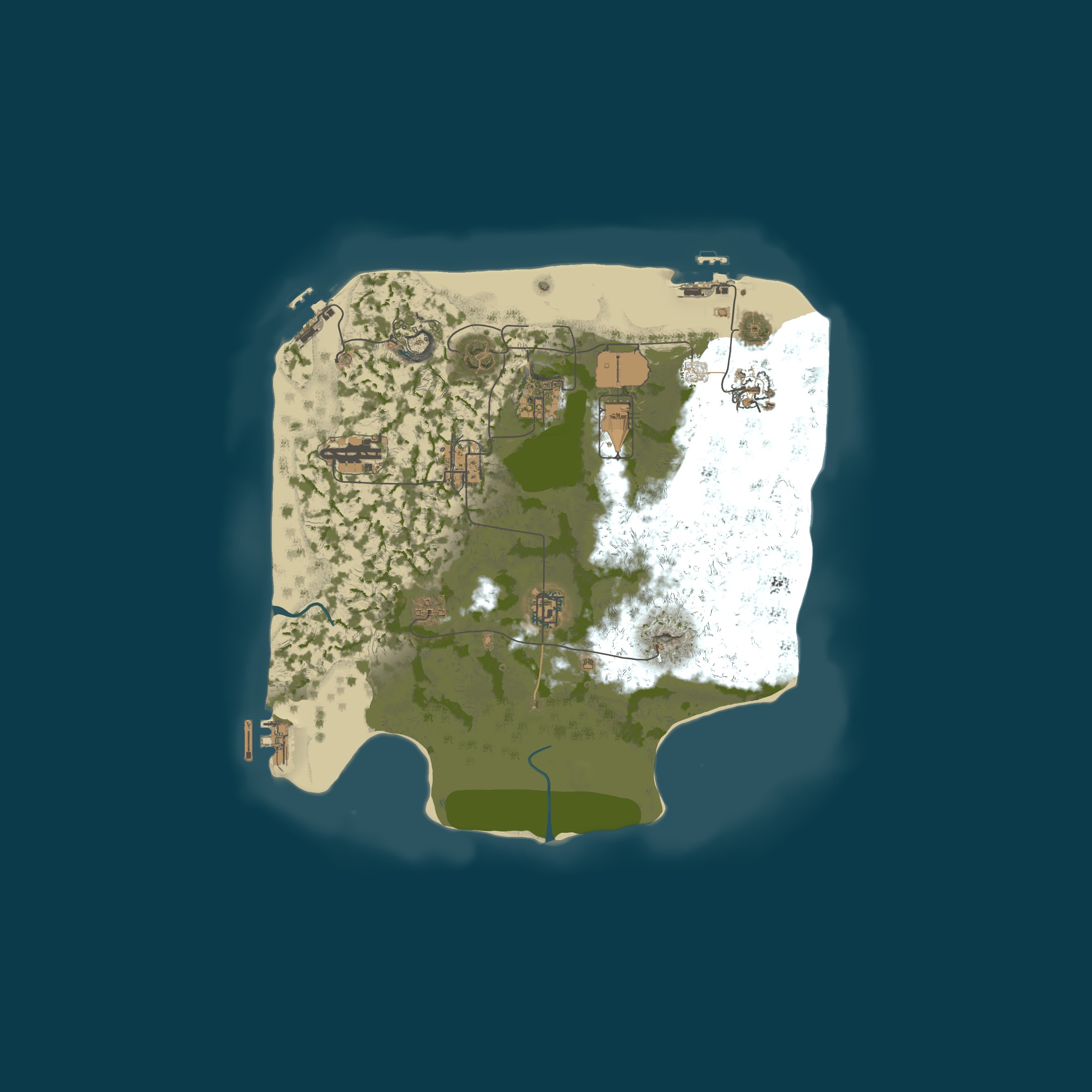 Map for ASIA Lootx1-x3