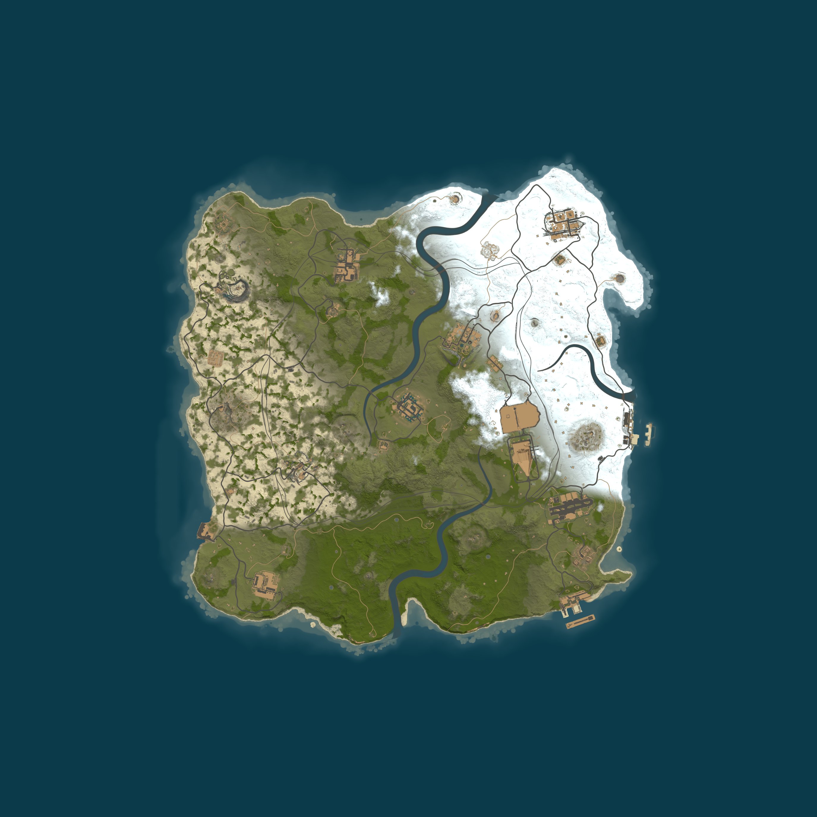Map for TemplarGaming EU 3x Solo/Duo/Trio LootX3|SkinBox JUST WIPED