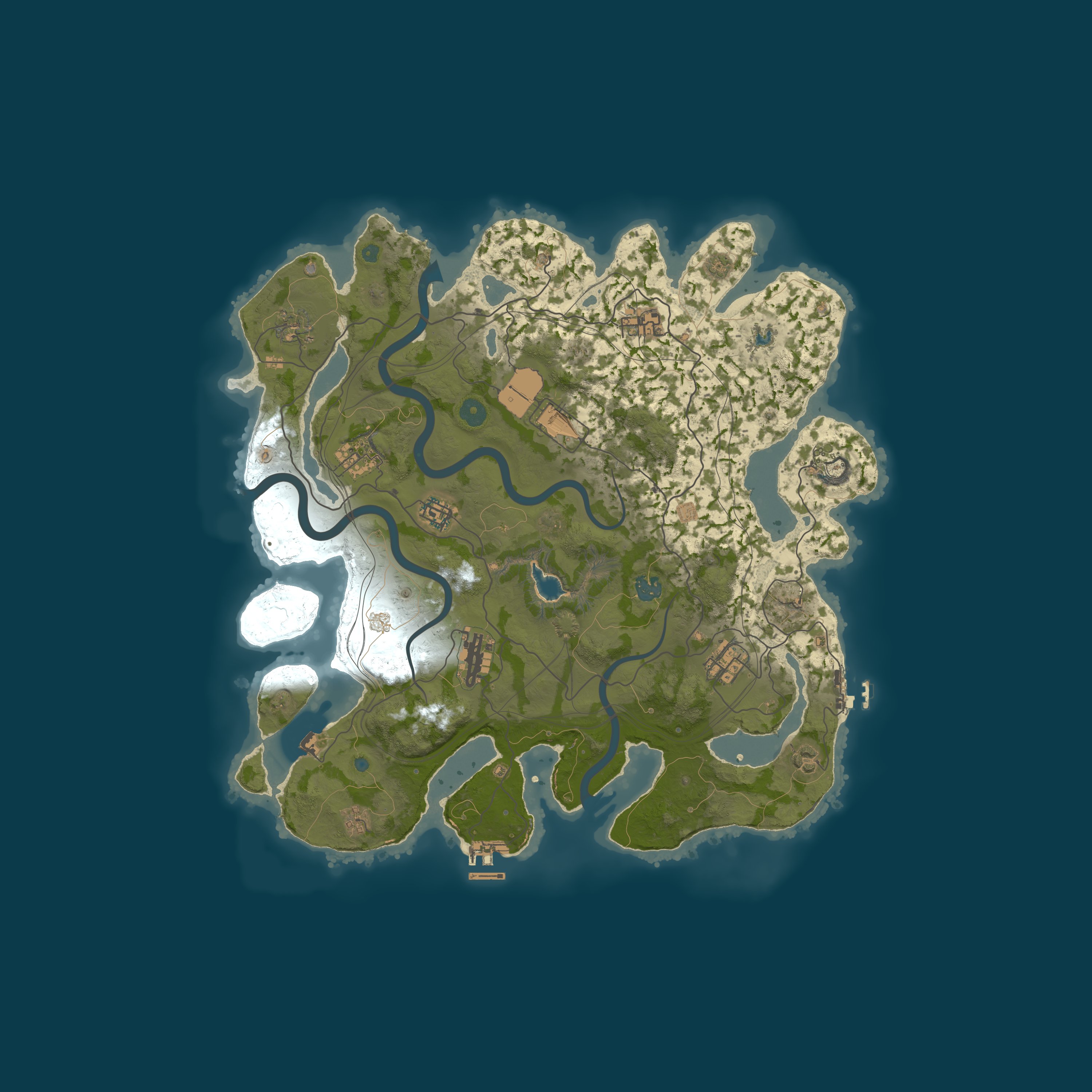 Map for Rusty Beehive | Monthly | Solo | 50% Upkeep | Noob Friendly