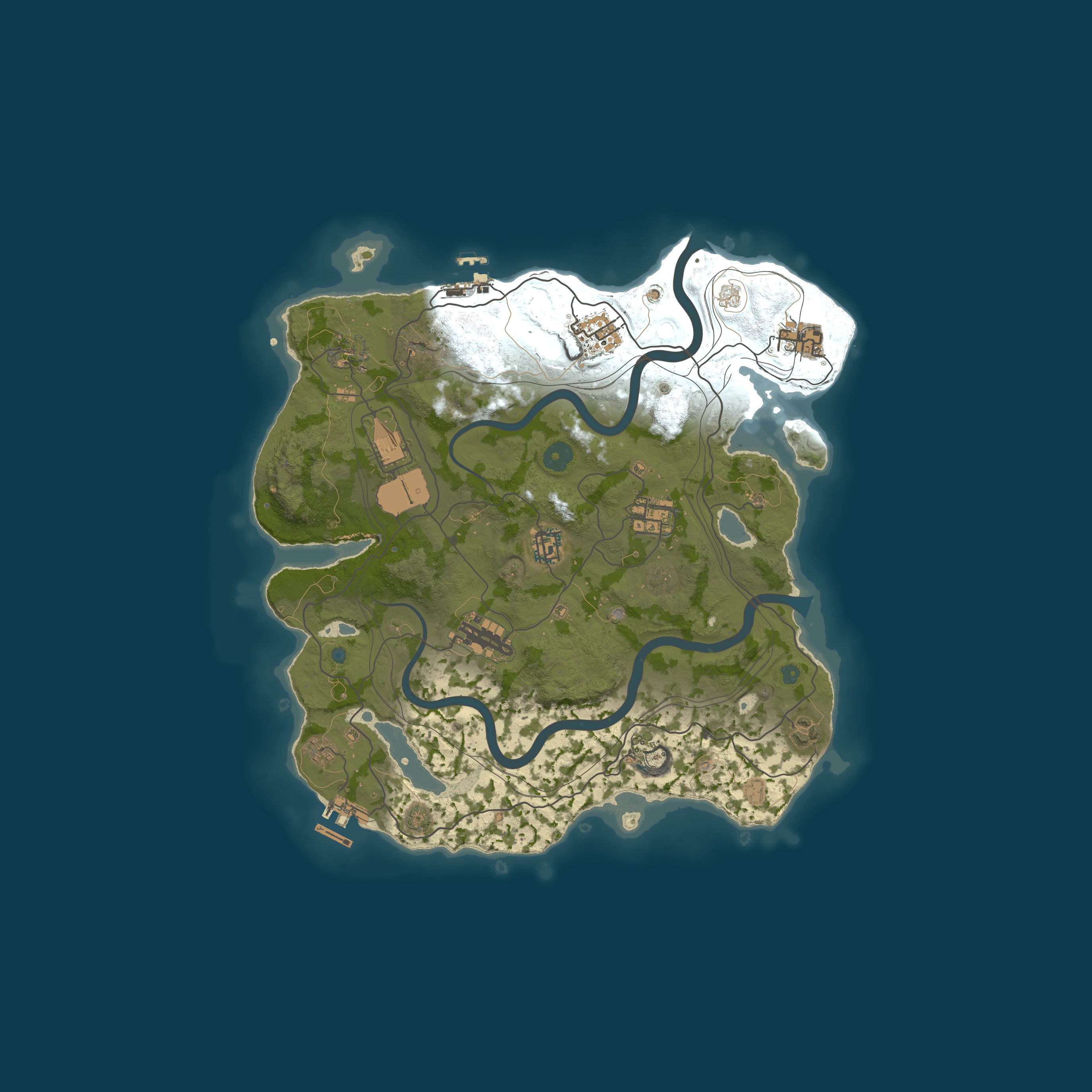Map for ⦿【ICEFUSE】3X Amigos (Solo/Duo/Trio|Loot x3|WIPED)